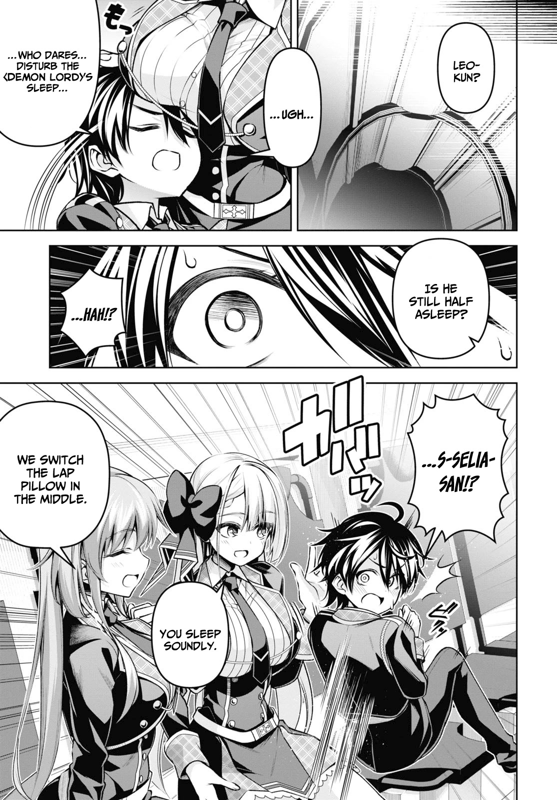 Seiken Gakuin no Maken Tsukai chapter 25 page 4