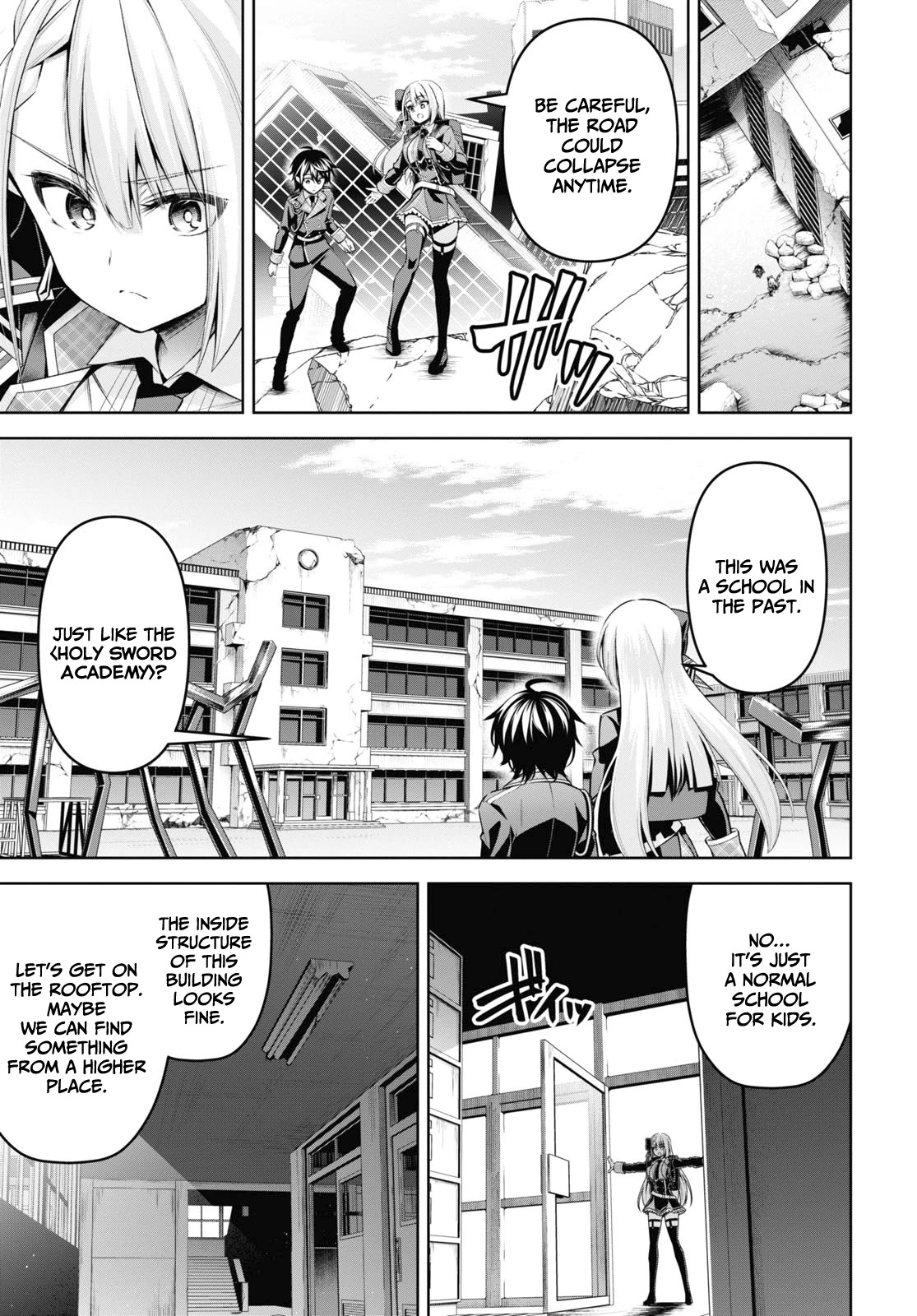 Seiken Gakuin no Maken Tsukai chapter 25 page 8