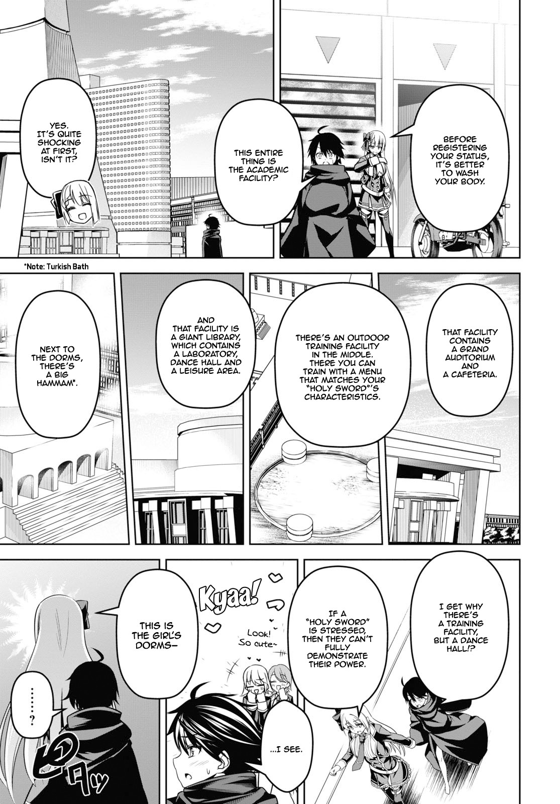 Seiken Gakuin no Maken Tsukai chapter 3 page 12