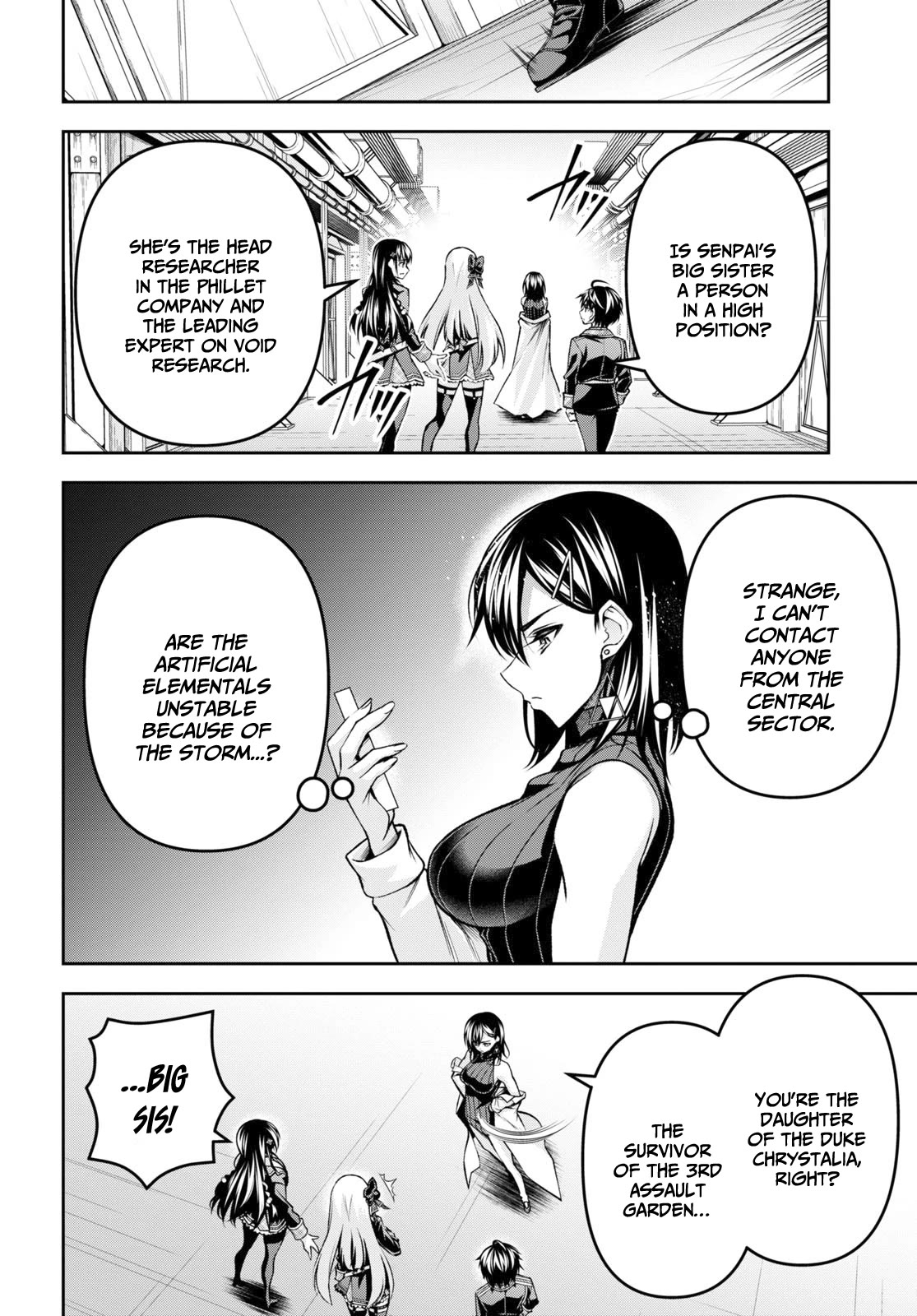 Seiken Gakuin no Maken Tsukai chapter 35 page 19