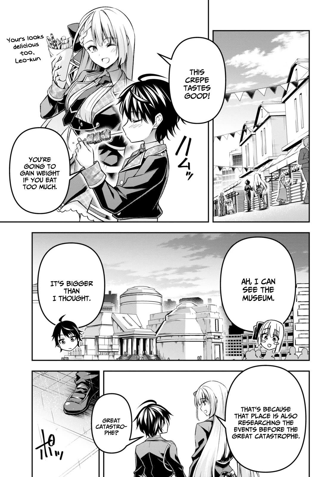 Seiken Gakuin no Maken Tsukai chapter 35 page 8