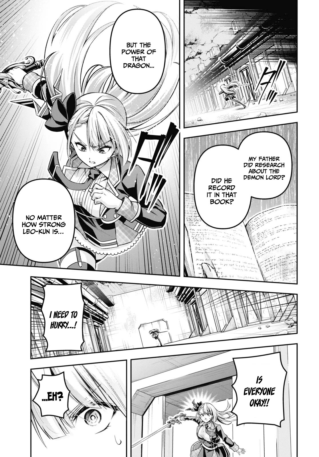 Seiken Gakuin no Maken Tsukai chapter 36 page 19