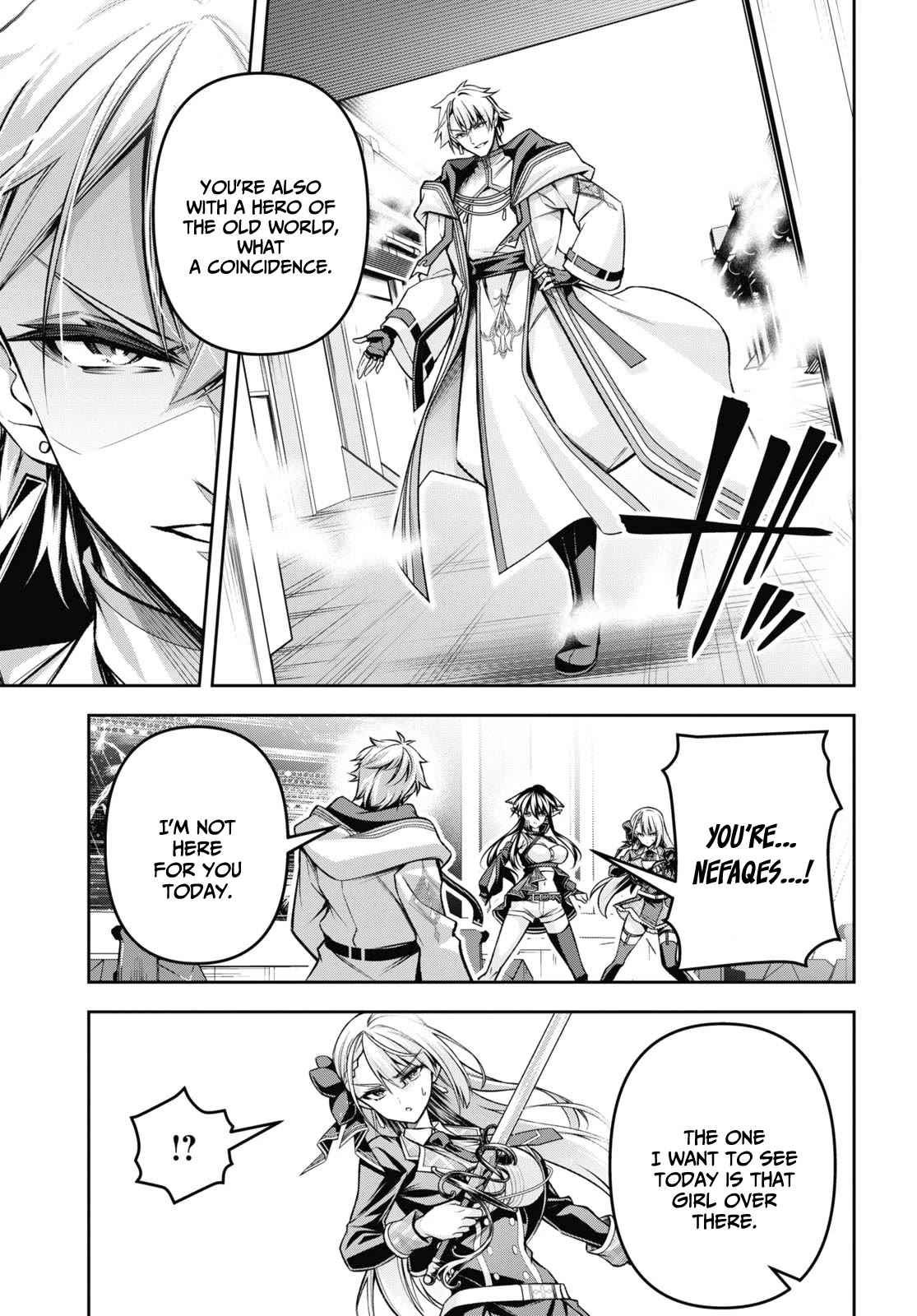 Seiken Gakuin no Maken Tsukai chapter 36 page 23