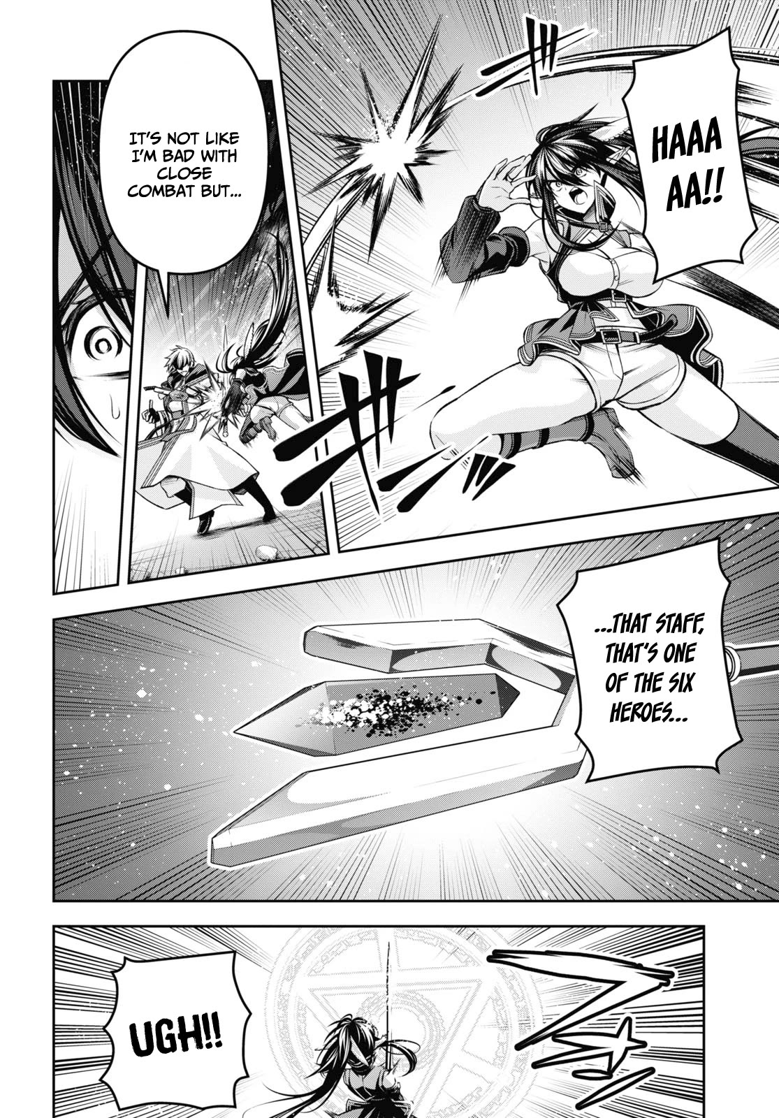 Seiken Gakuin no Maken Tsukai chapter 36 page 28