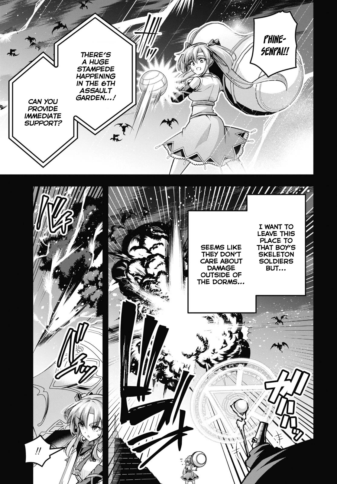 Seiken Gakuin no Maken Tsukai chapter 37 page 6