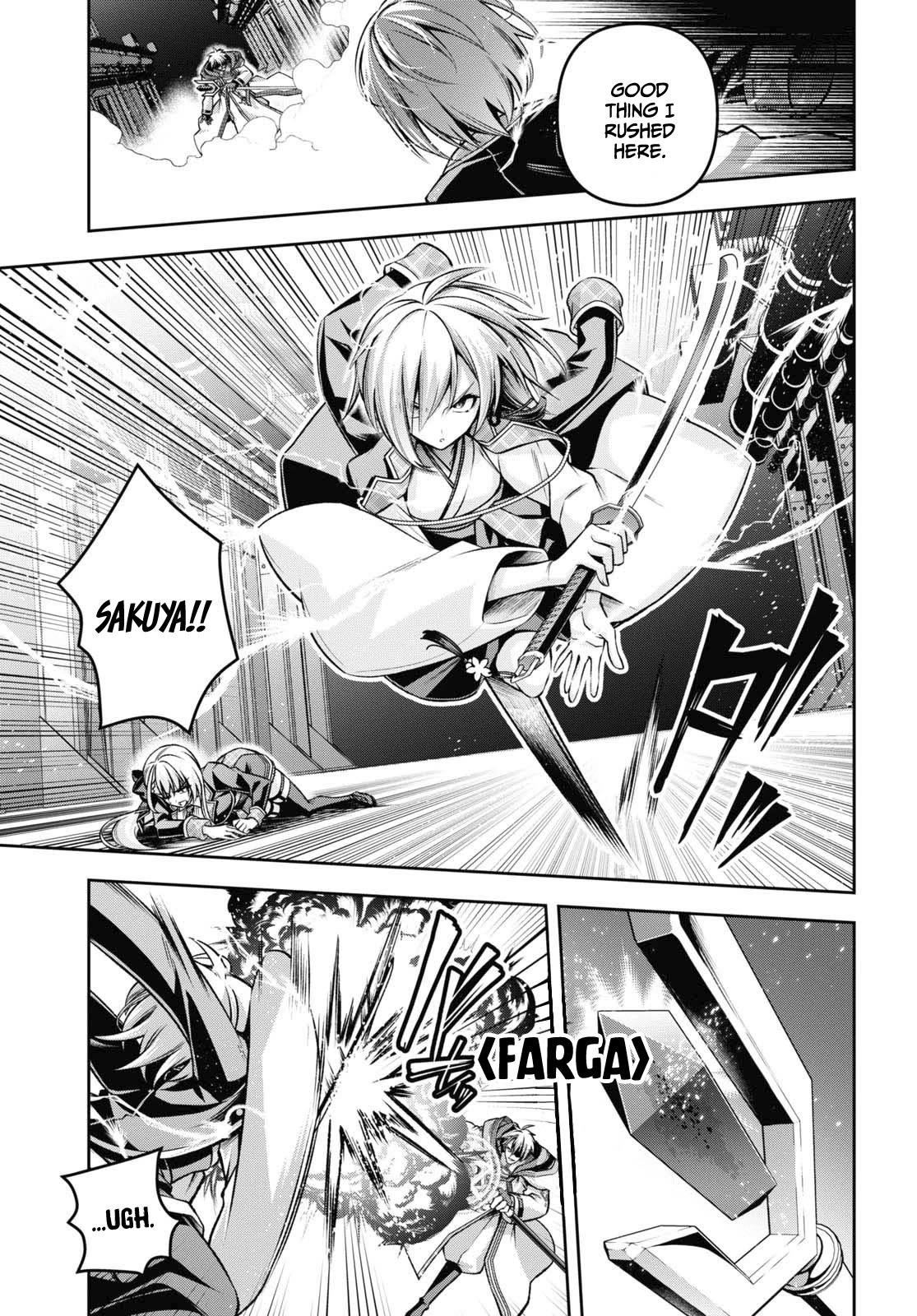 Seiken Gakuin no Maken Tsukai chapter 37 page 8