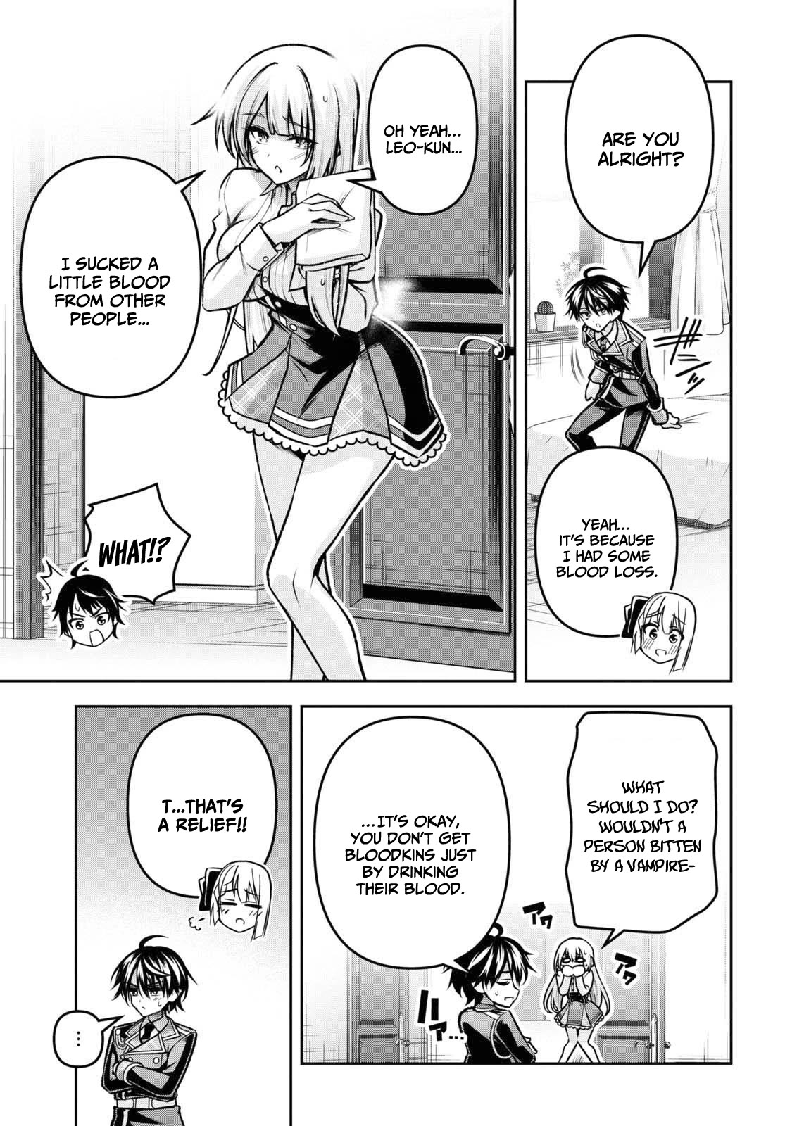 Seiken Gakuin no Maken Tsukai chapter 39 page 32