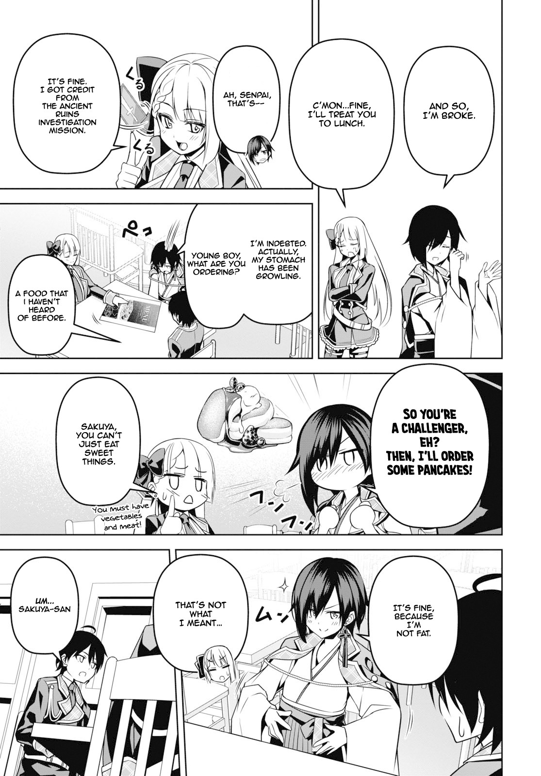 Seiken Gakuin no Maken Tsukai chapter 4 page 22