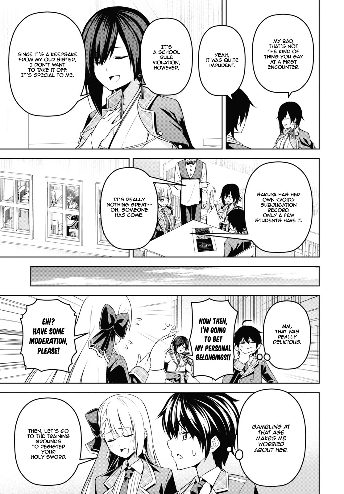 Seiken Gakuin no Maken Tsukai chapter 4 page 24