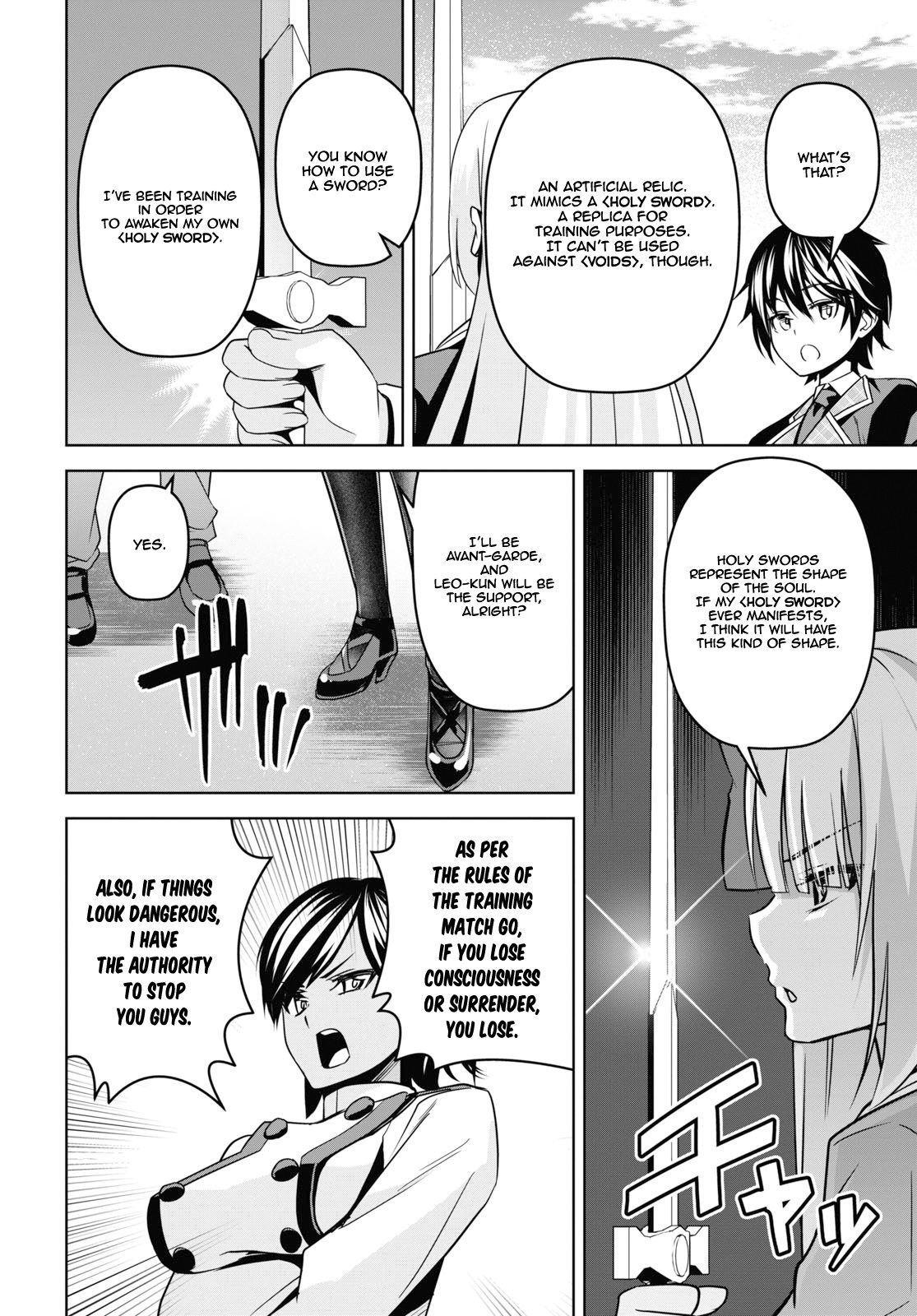 Seiken Gakuin no Maken Tsukai chapter 4 page 35