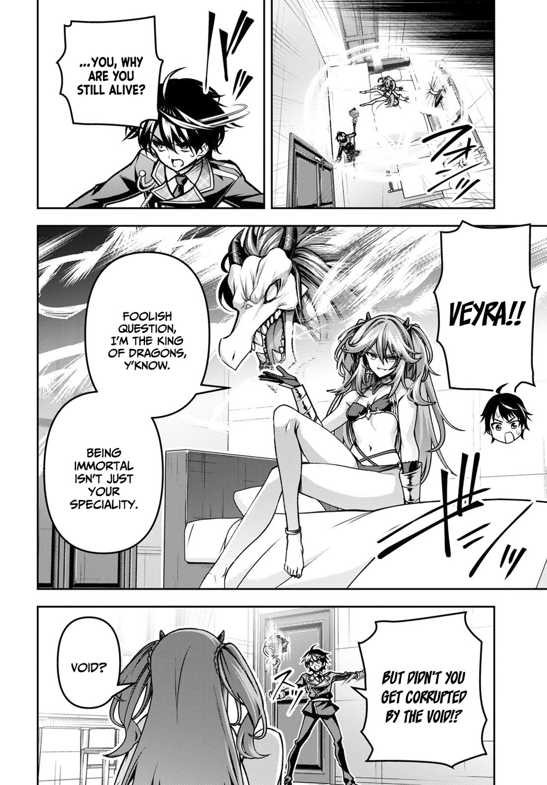 Seiken Gakuin no Maken Tsukai chapter 40 page 10