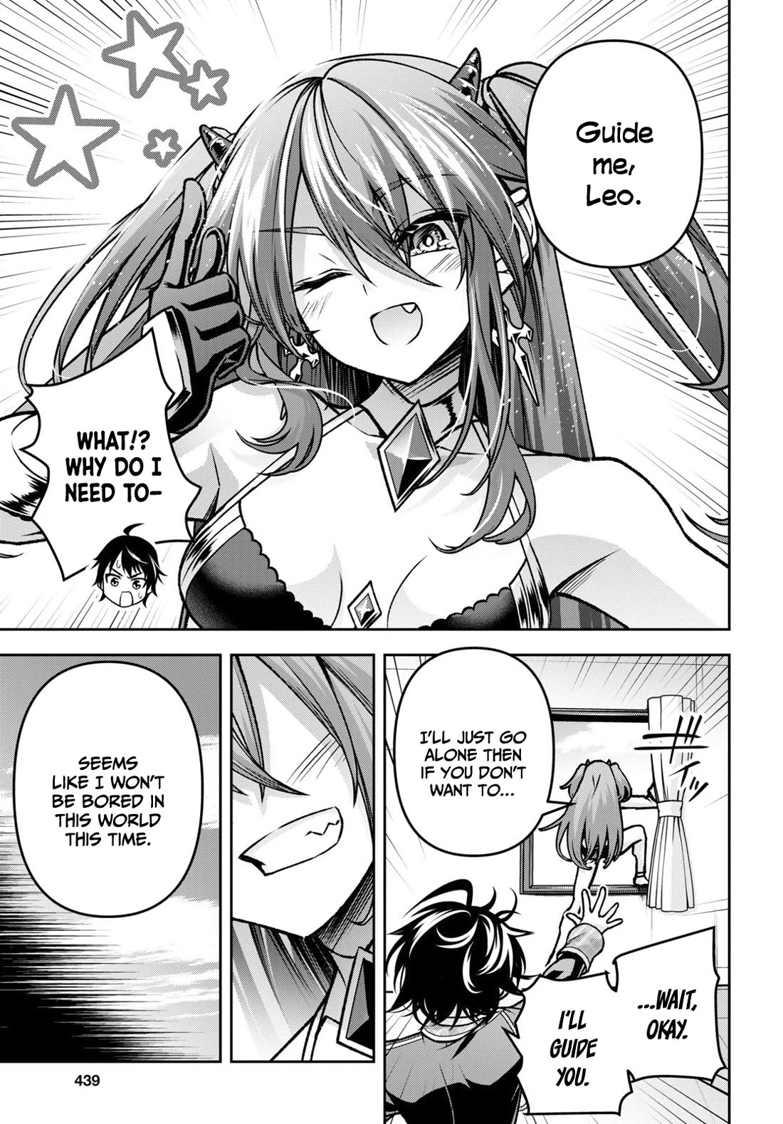 Seiken Gakuin no Maken Tsukai chapter 40 page 21