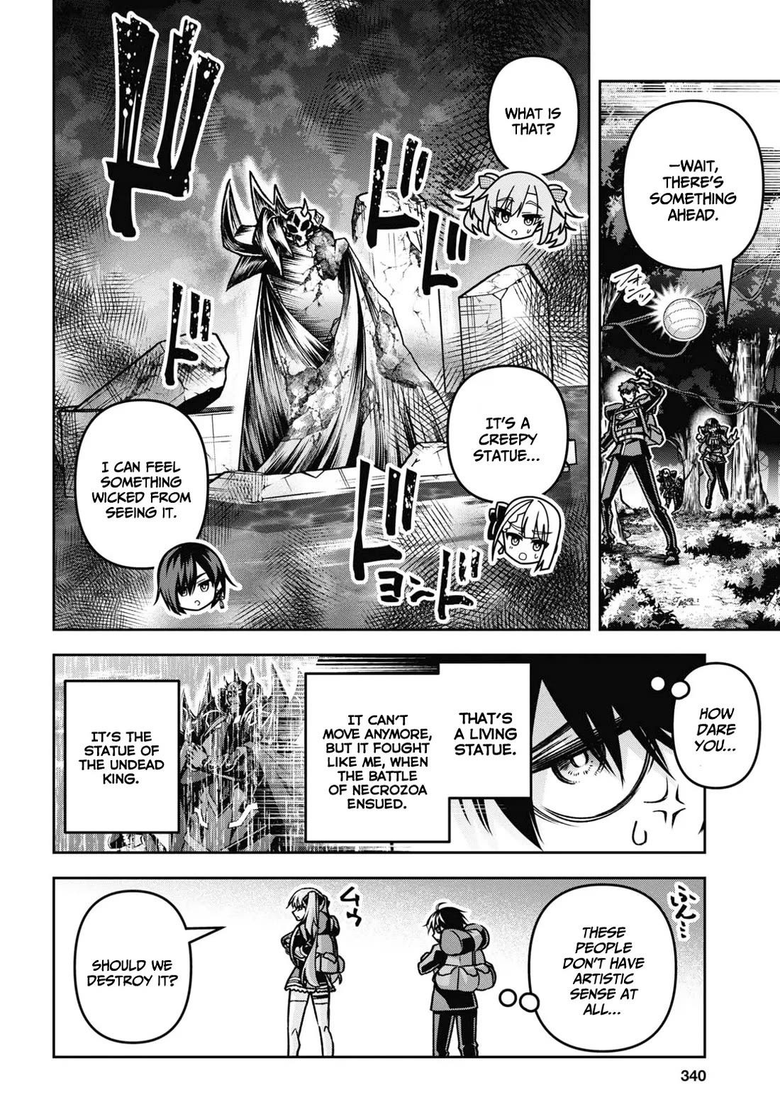 Seiken Gakuin no Maken Tsukai chapter 44 page 9