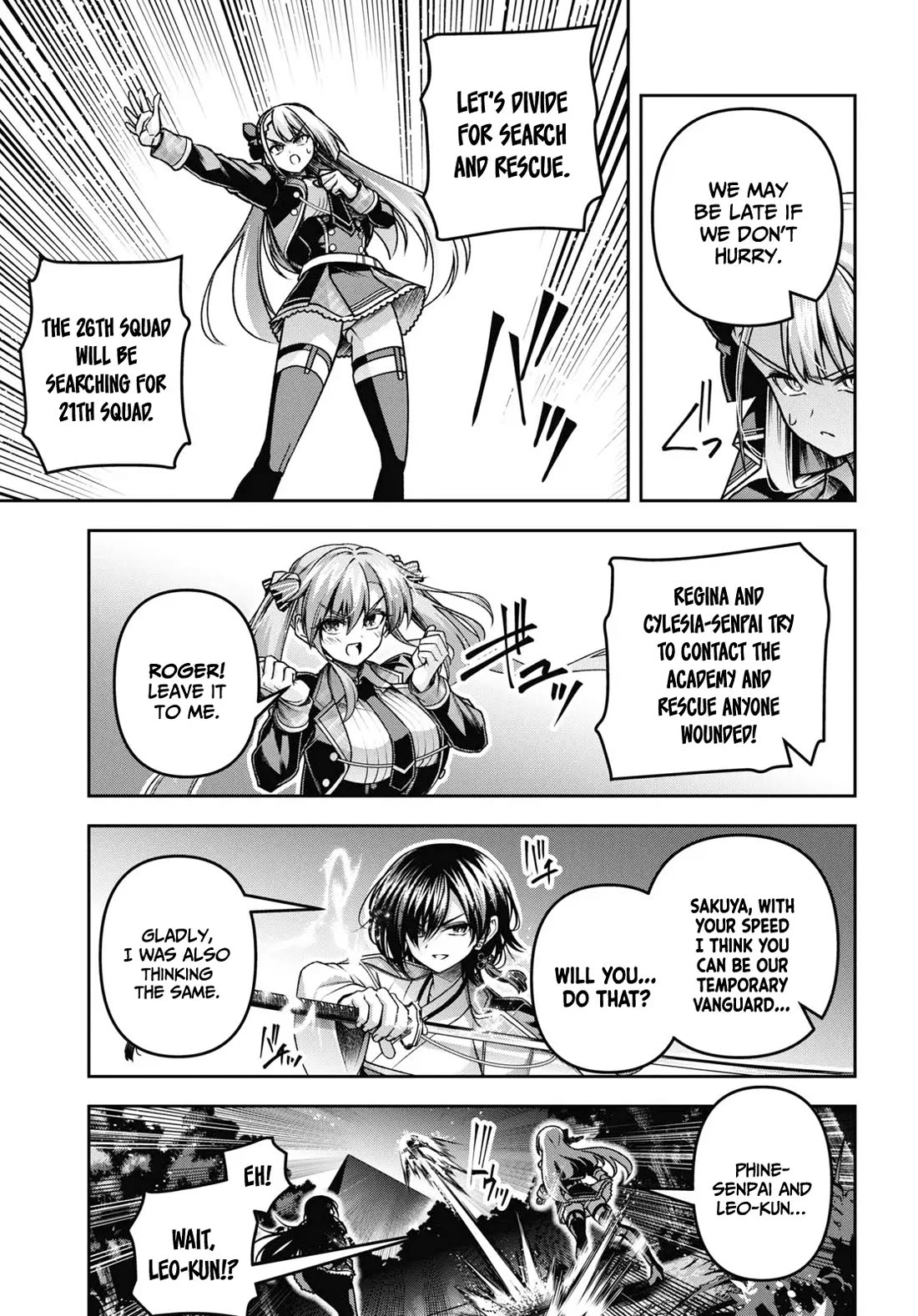 Seiken Gakuin no Maken Tsukai chapter 45 page 20