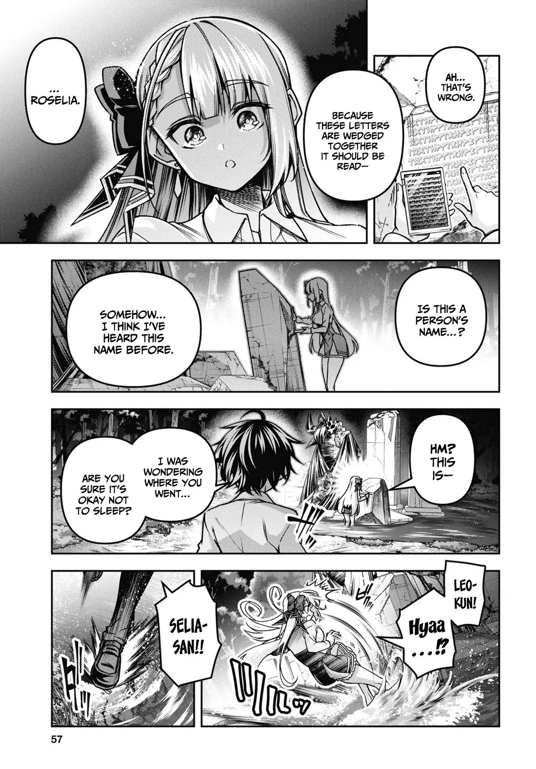 Seiken Gakuin no Maken Tsukai chapter 45 page 4