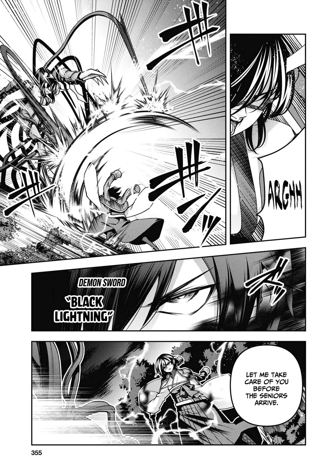 Seiken Gakuin no Maken Tsukai chapter 46 page 4