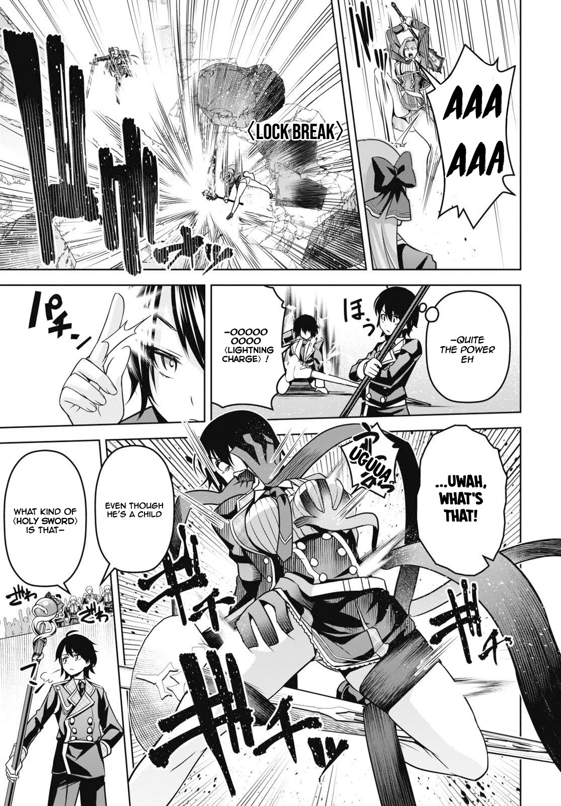 Seiken Gakuin no Maken Tsukai chapter 5 page 10