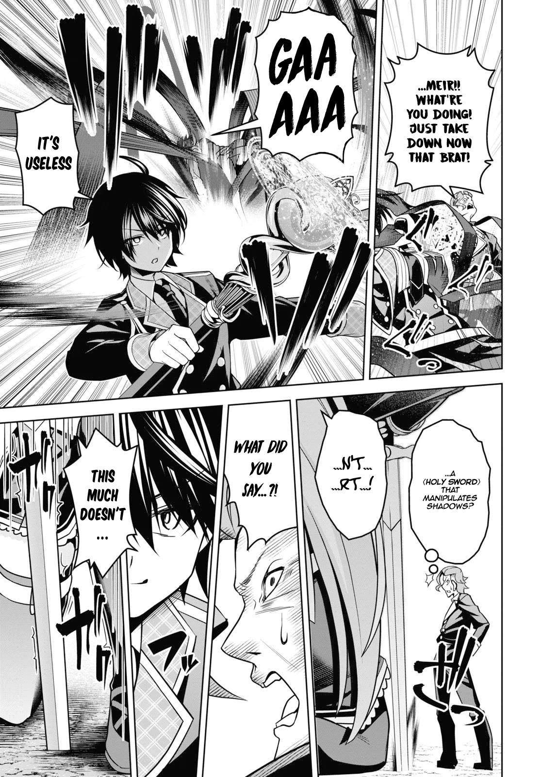 Seiken Gakuin no Maken Tsukai chapter 5 page 12