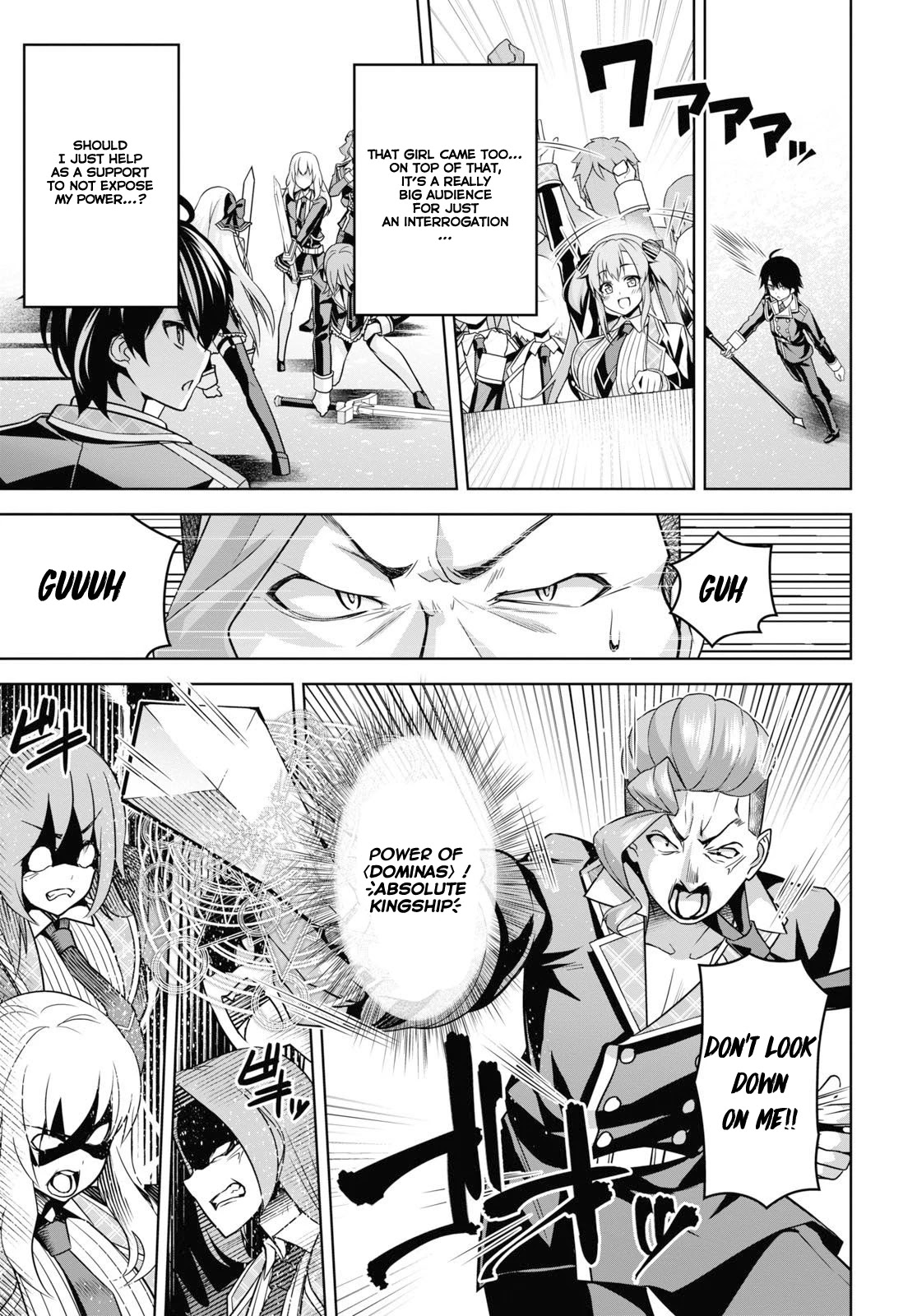 Seiken Gakuin no Maken Tsukai chapter 5 page 8