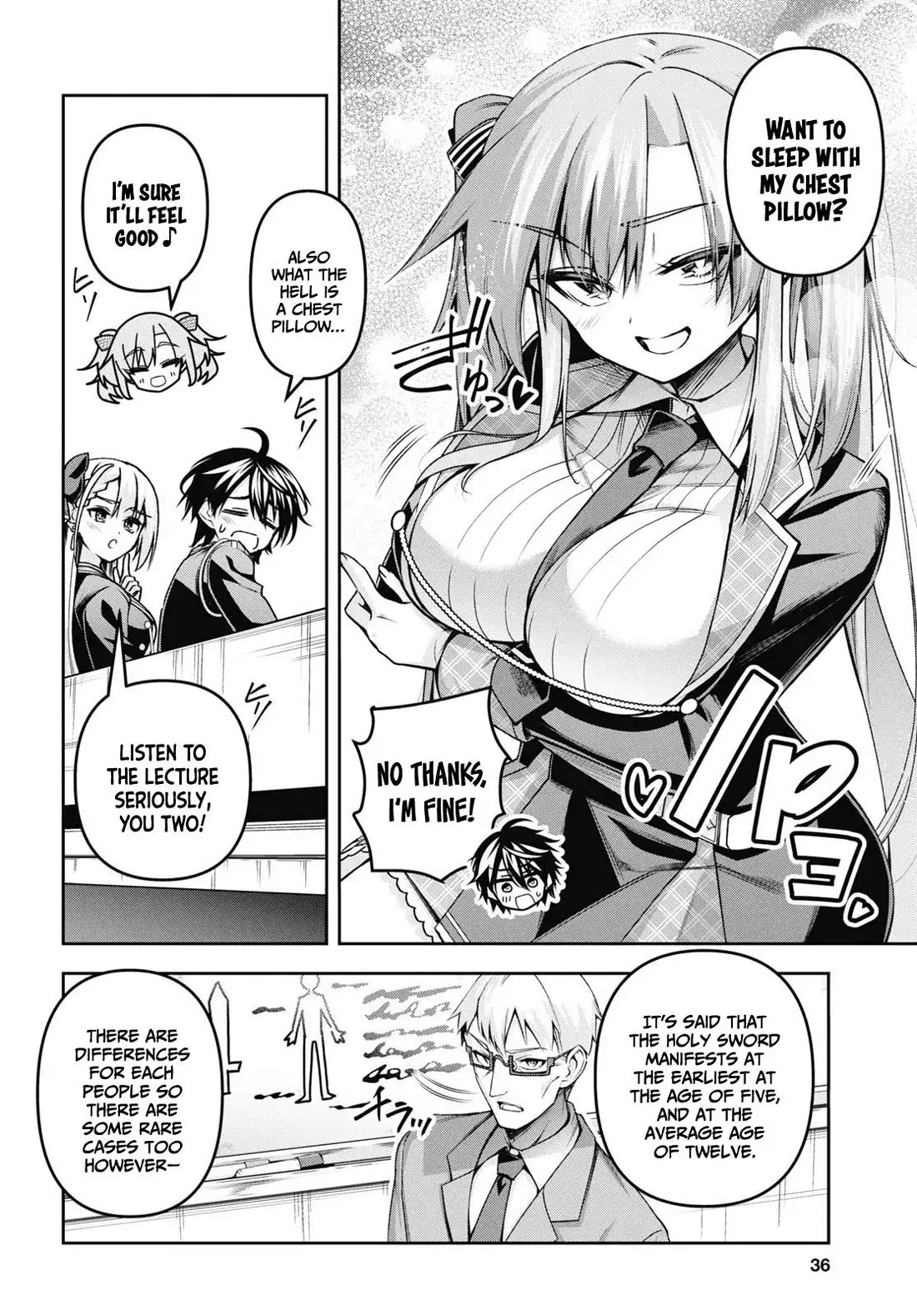 Seiken Gakuin no Maken Tsukai chapter 50 page 3