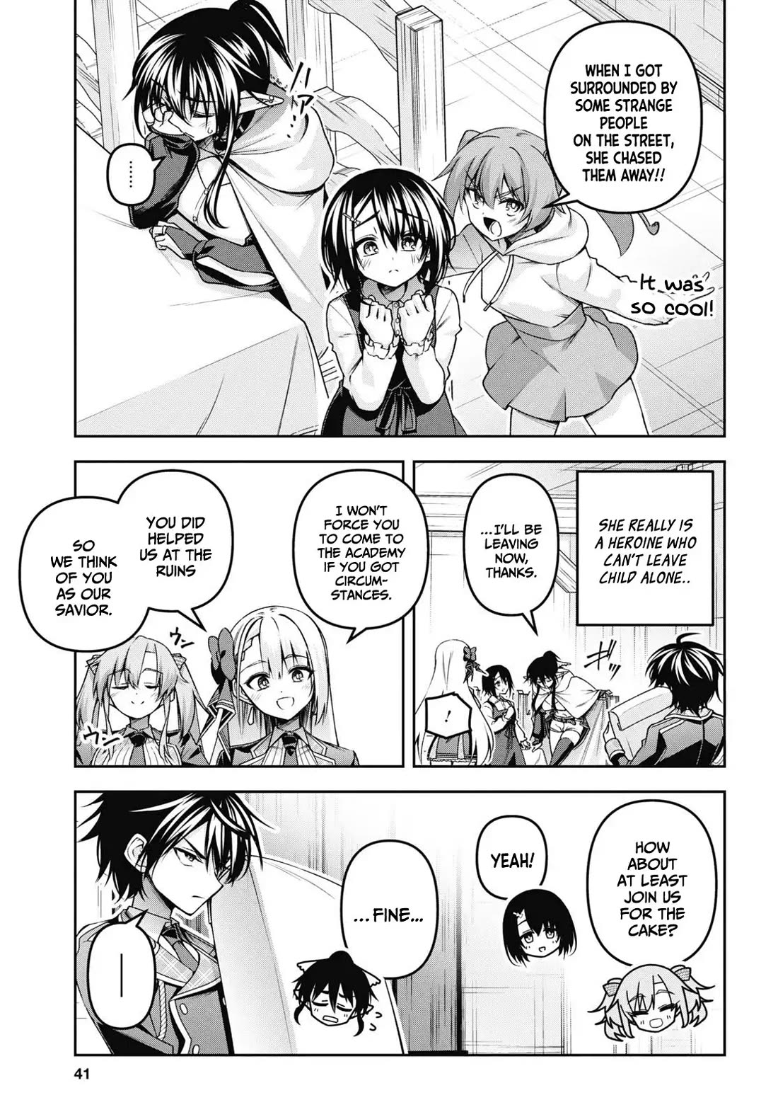 Seiken Gakuin no Maken Tsukai chapter 50 page 8