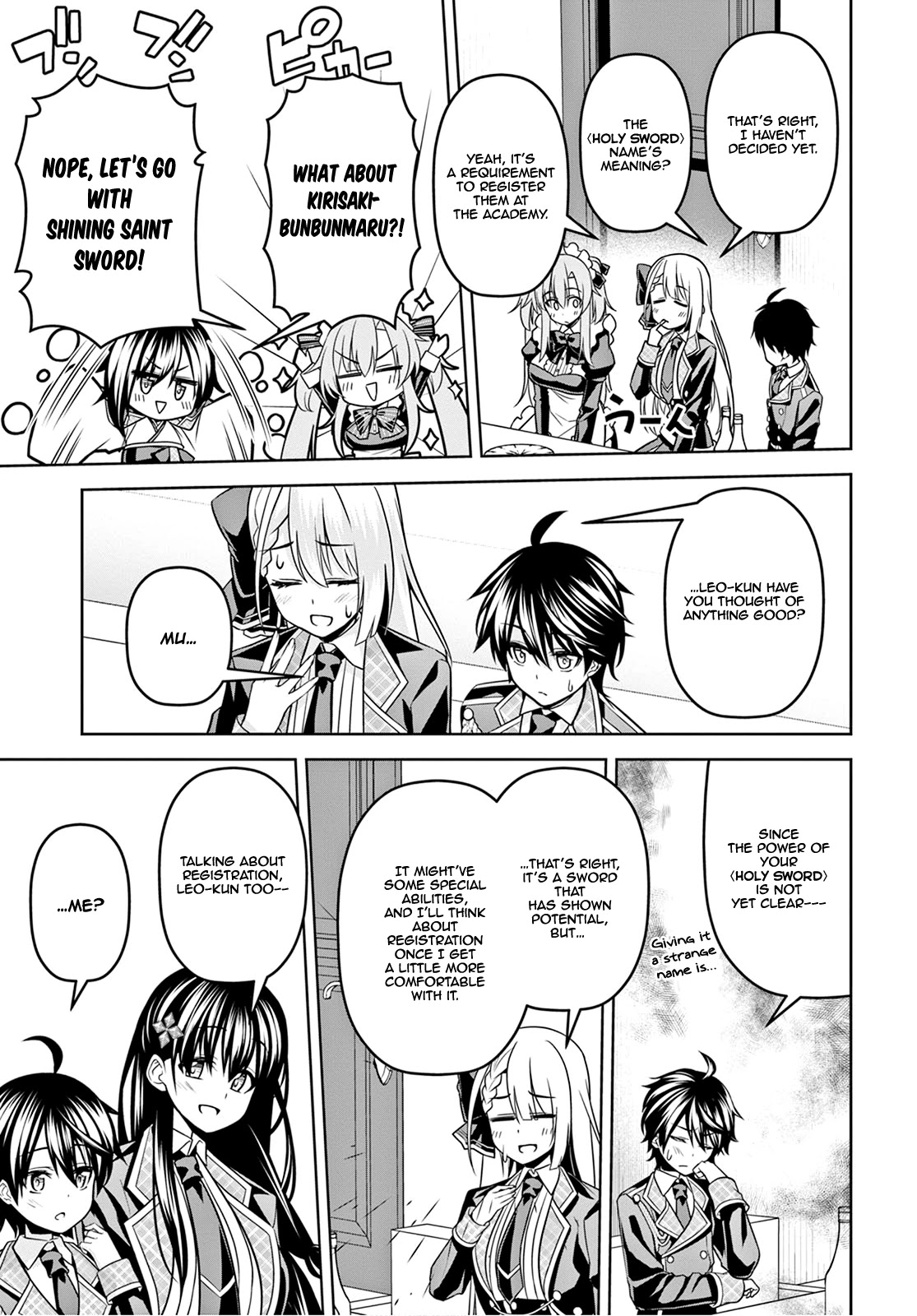 Seiken Gakuin no Maken Tsukai chapter 6 page 10