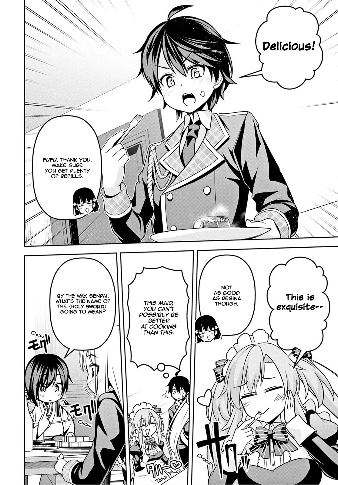 Seiken Gakuin no Maken Tsukai chapter 6 page 9