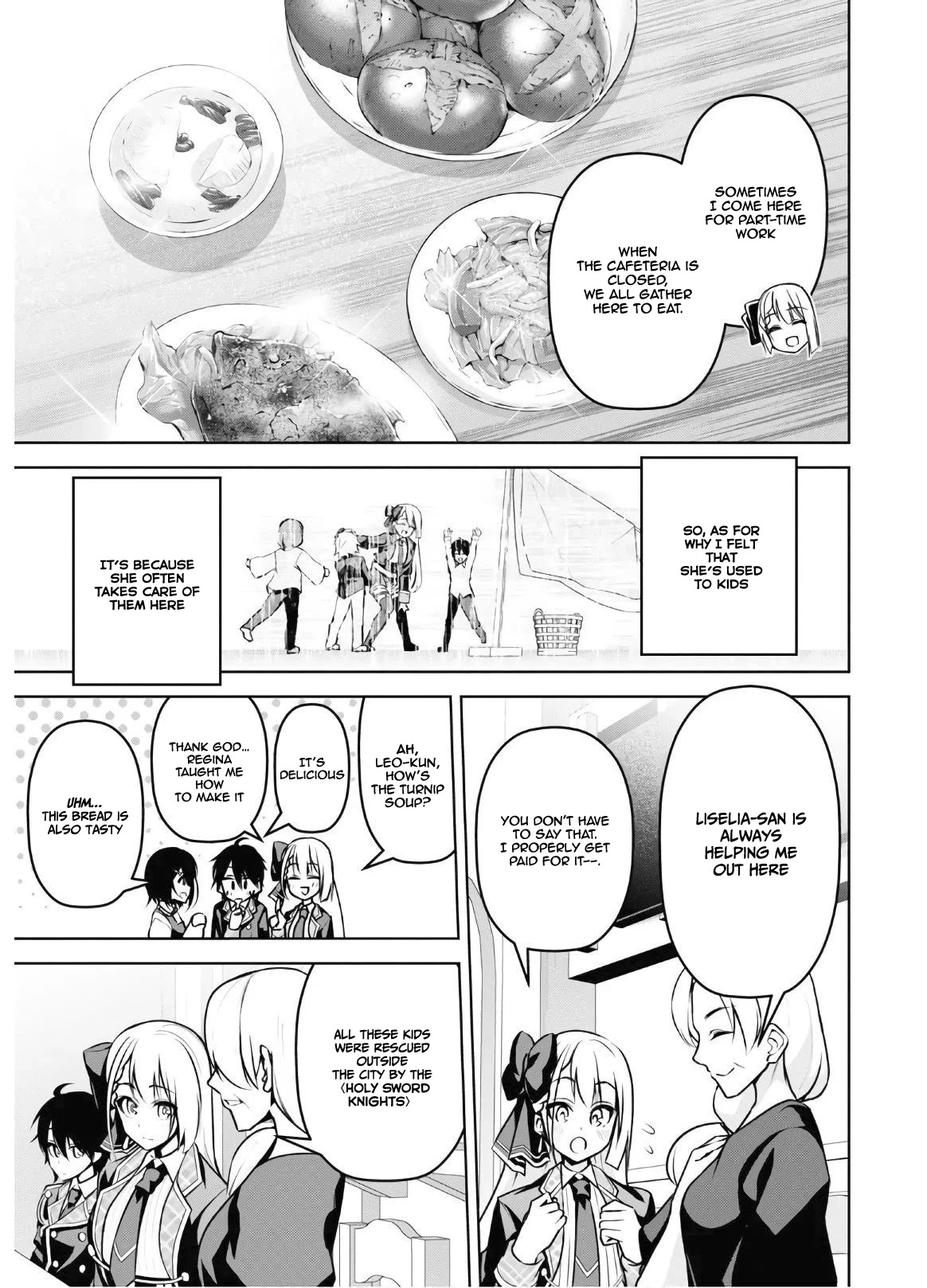 Seiken Gakuin no Maken Tsukai chapter 8 page 20