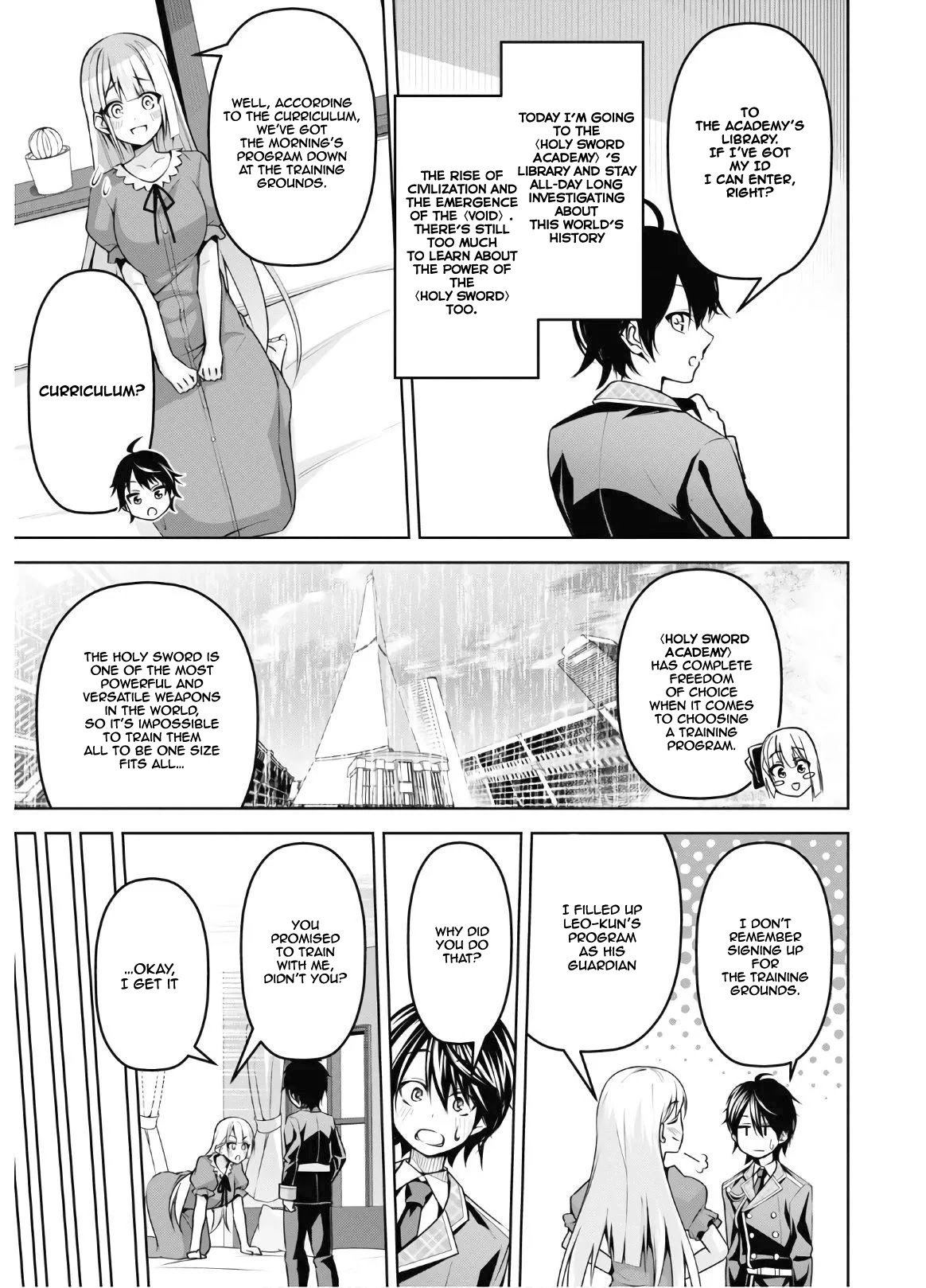 Seiken Gakuin no Maken Tsukai chapter 8 page 8