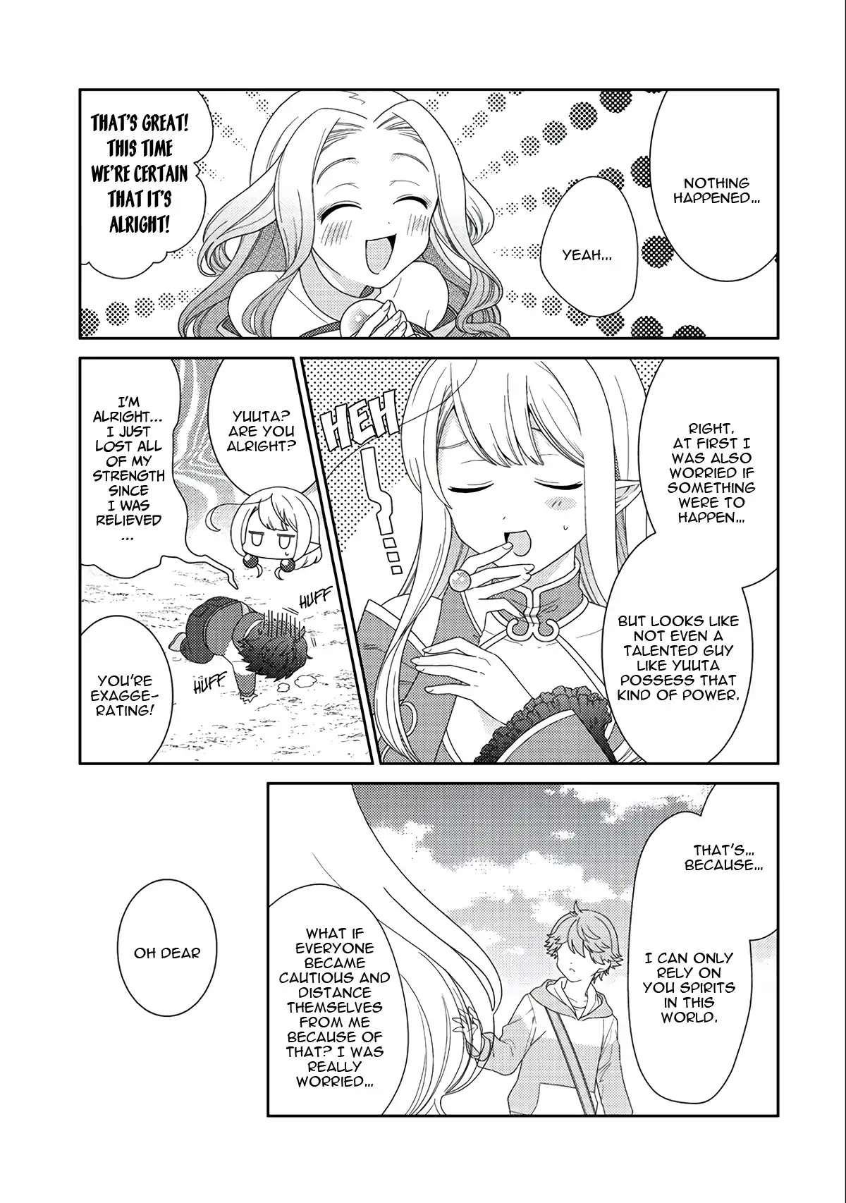 Seirei-tachi no Rakuen to Risou no Isekai Seikatsu chapter 10 page 14