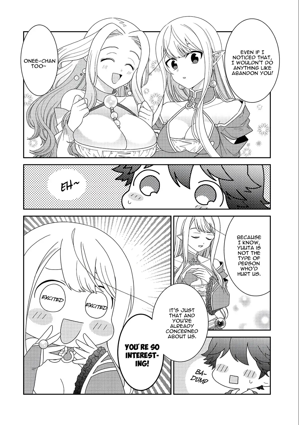 Seirei-tachi no Rakuen to Risou no Isekai Seikatsu chapter 10 page 15
