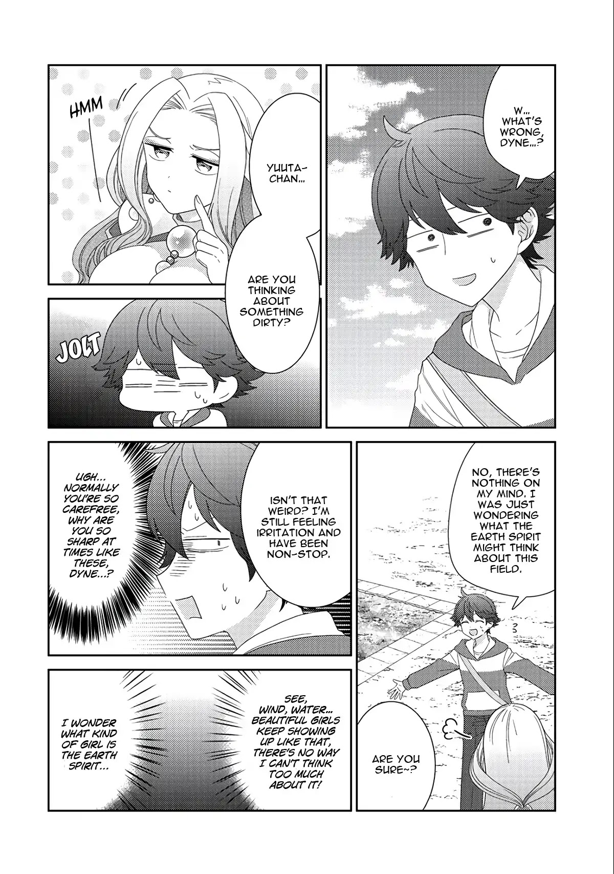 Seirei-tachi no Rakuen to Risou no Isekai Seikatsu chapter 10 page 17