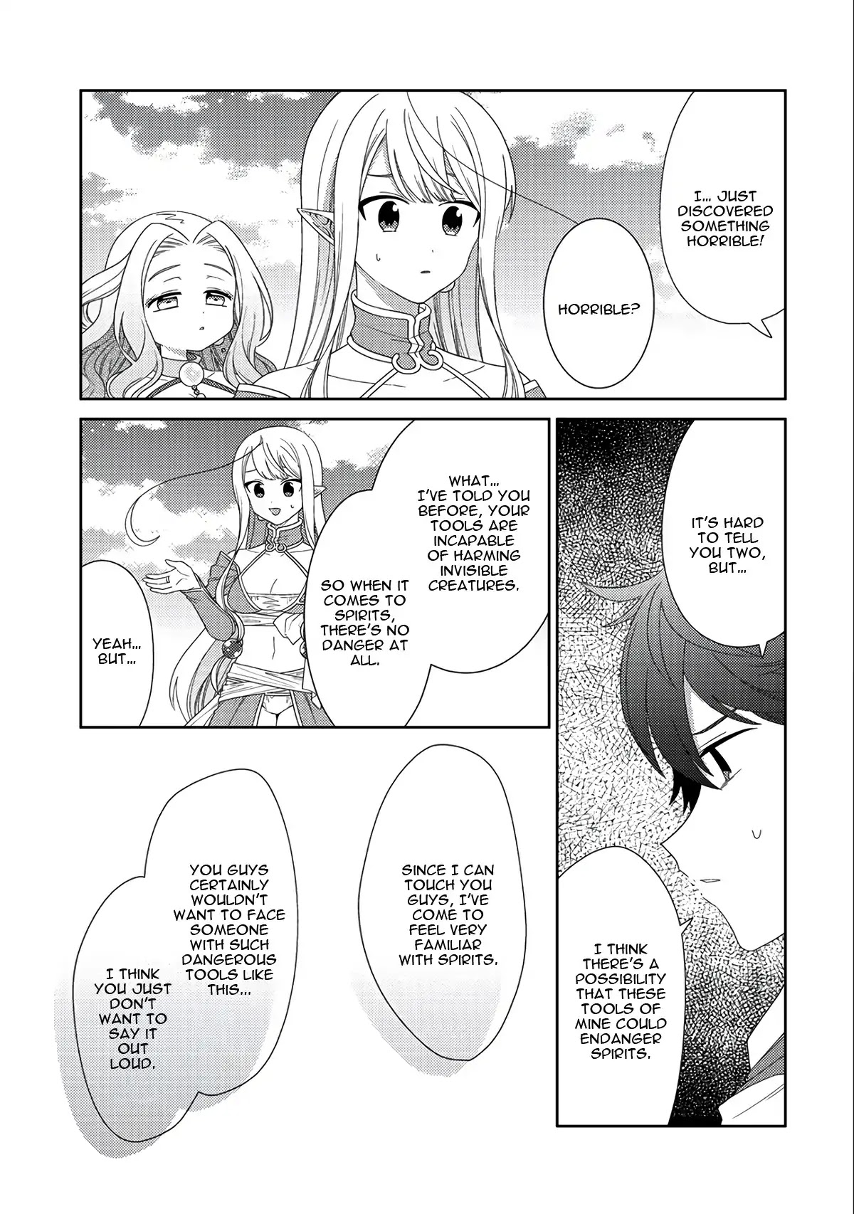 Seirei-tachi no Rakuen to Risou no Isekai Seikatsu chapter 10 page 8