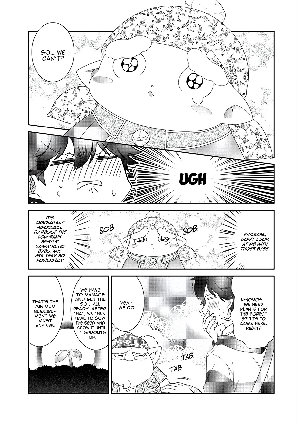 Seirei-tachi no Rakuen to Risou no Isekai Seikatsu chapter 11 page 22