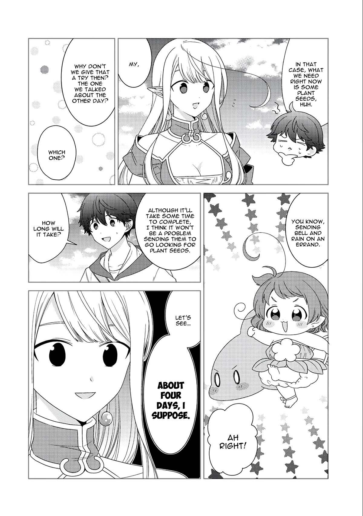 Seirei-tachi no Rakuen to Risou no Isekai Seikatsu chapter 11 page 23