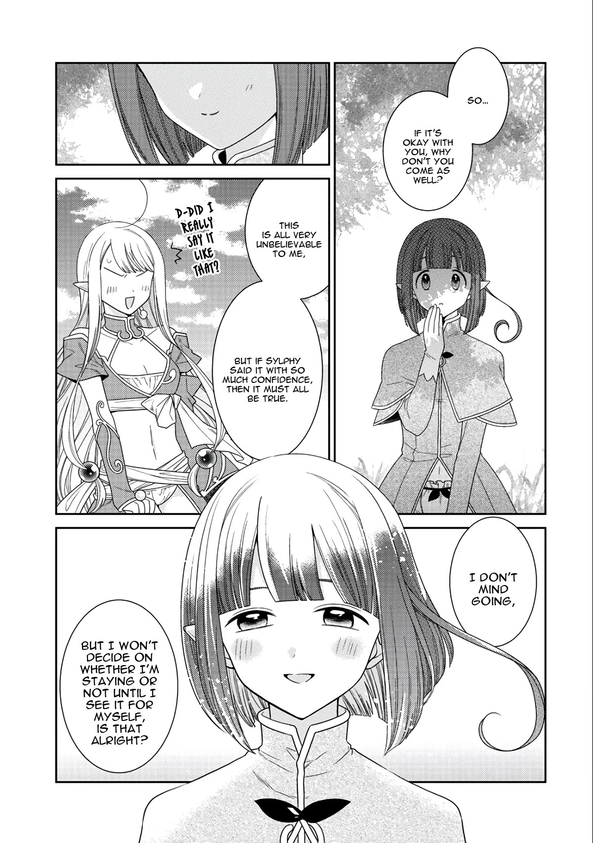 Seirei-tachi no Rakuen to Risou no Isekai Seikatsu chapter 13 page 24