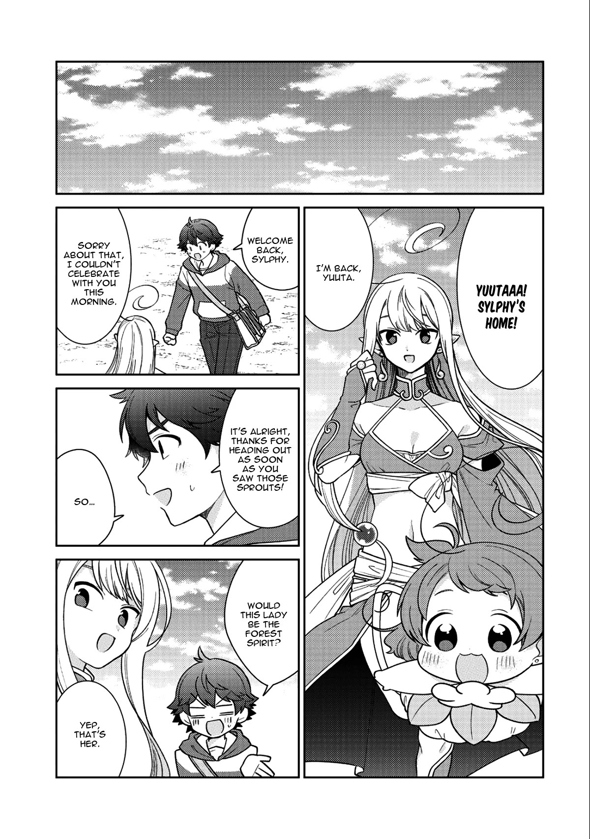 Seirei-tachi no Rakuen to Risou no Isekai Seikatsu chapter 16 page 10