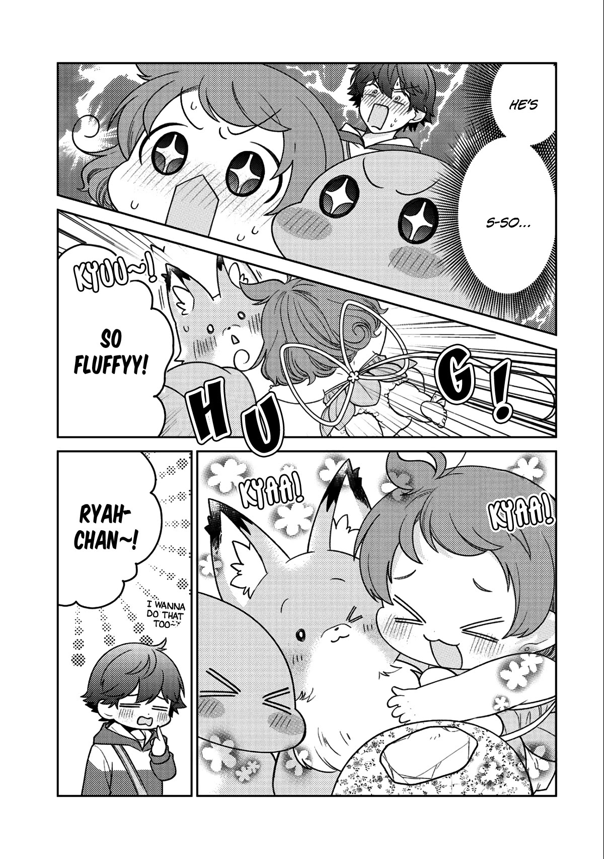 Seirei-tachi no Rakuen to Risou no Isekai Seikatsu chapter 16 page 14