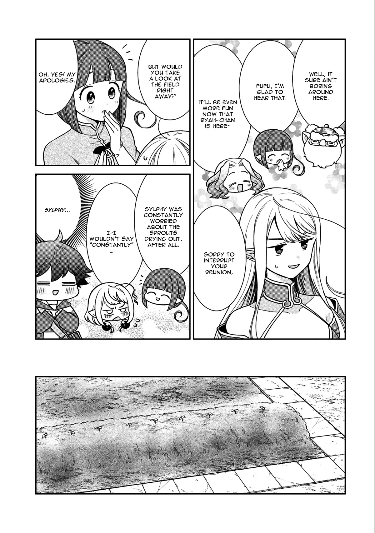 Seirei-tachi no Rakuen to Risou no Isekai Seikatsu chapter 16 page 16