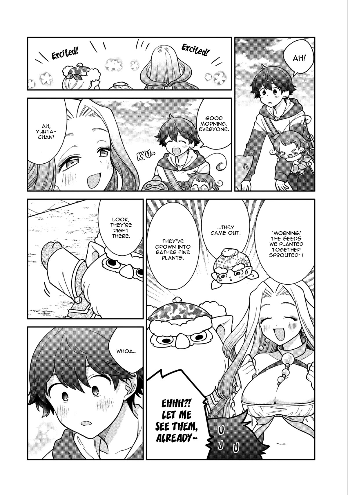 Seirei-tachi no Rakuen to Risou no Isekai Seikatsu chapter 16 page 5