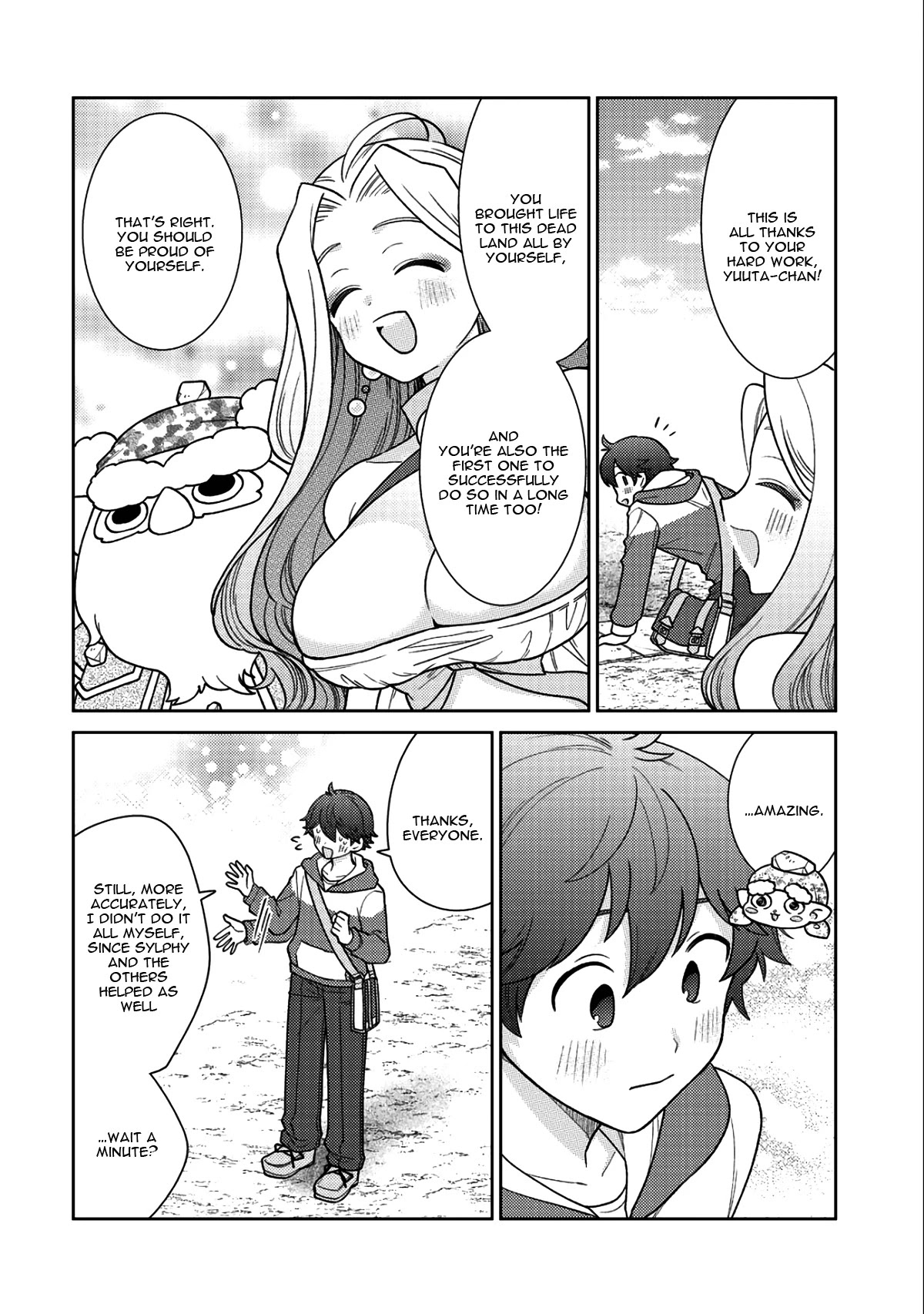 Seirei-tachi no Rakuen to Risou no Isekai Seikatsu chapter 16 page 7