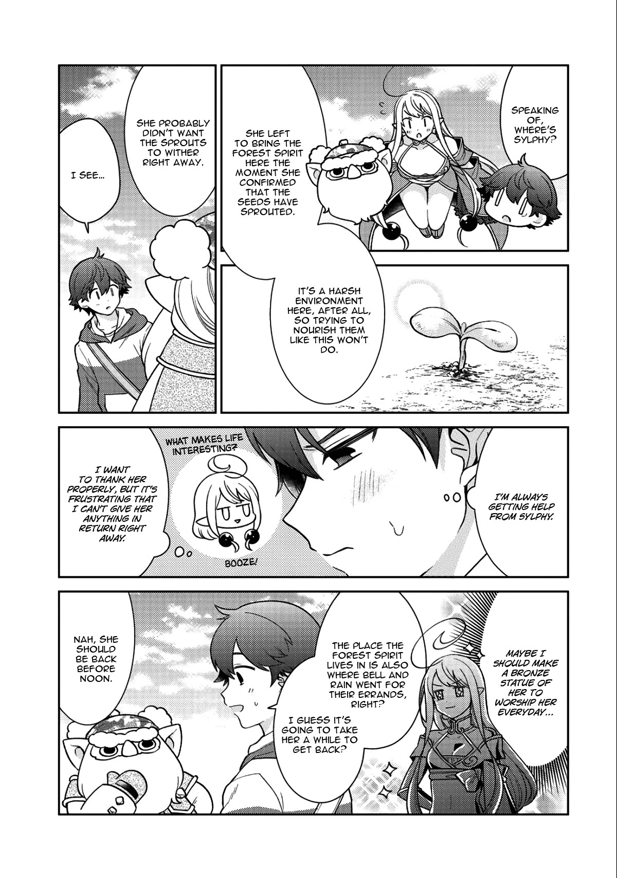 Seirei-tachi no Rakuen to Risou no Isekai Seikatsu chapter 16 page 8