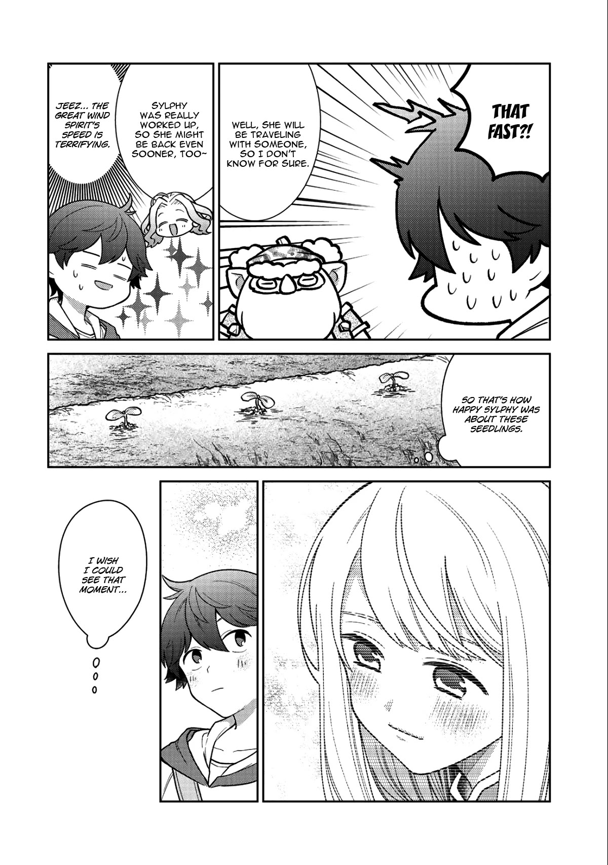 Seirei-tachi no Rakuen to Risou no Isekai Seikatsu chapter 16 page 9