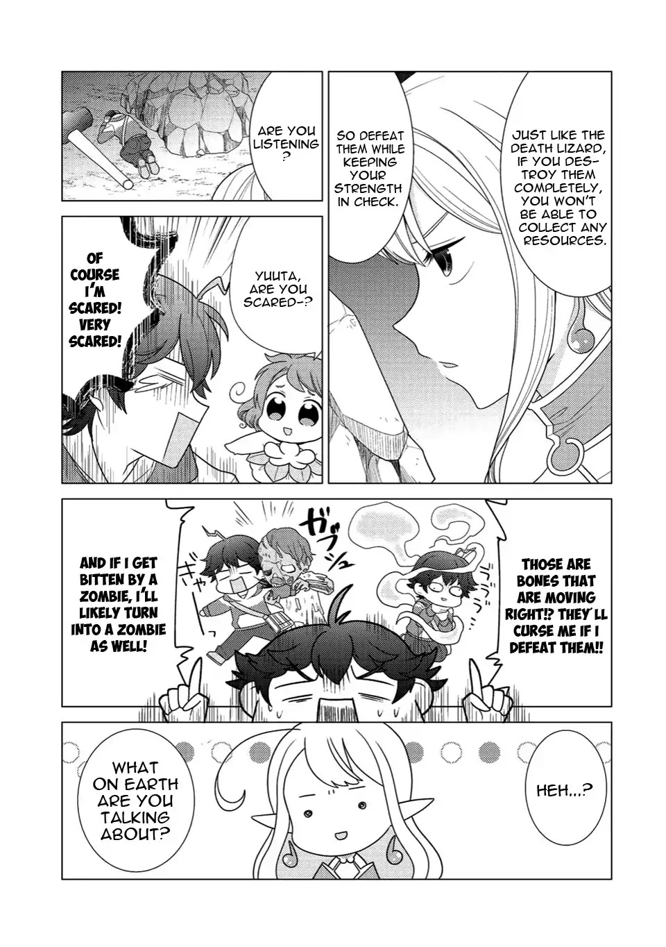 Seirei-tachi no Rakuen to Risou no Isekai Seikatsu chapter 2 page 22