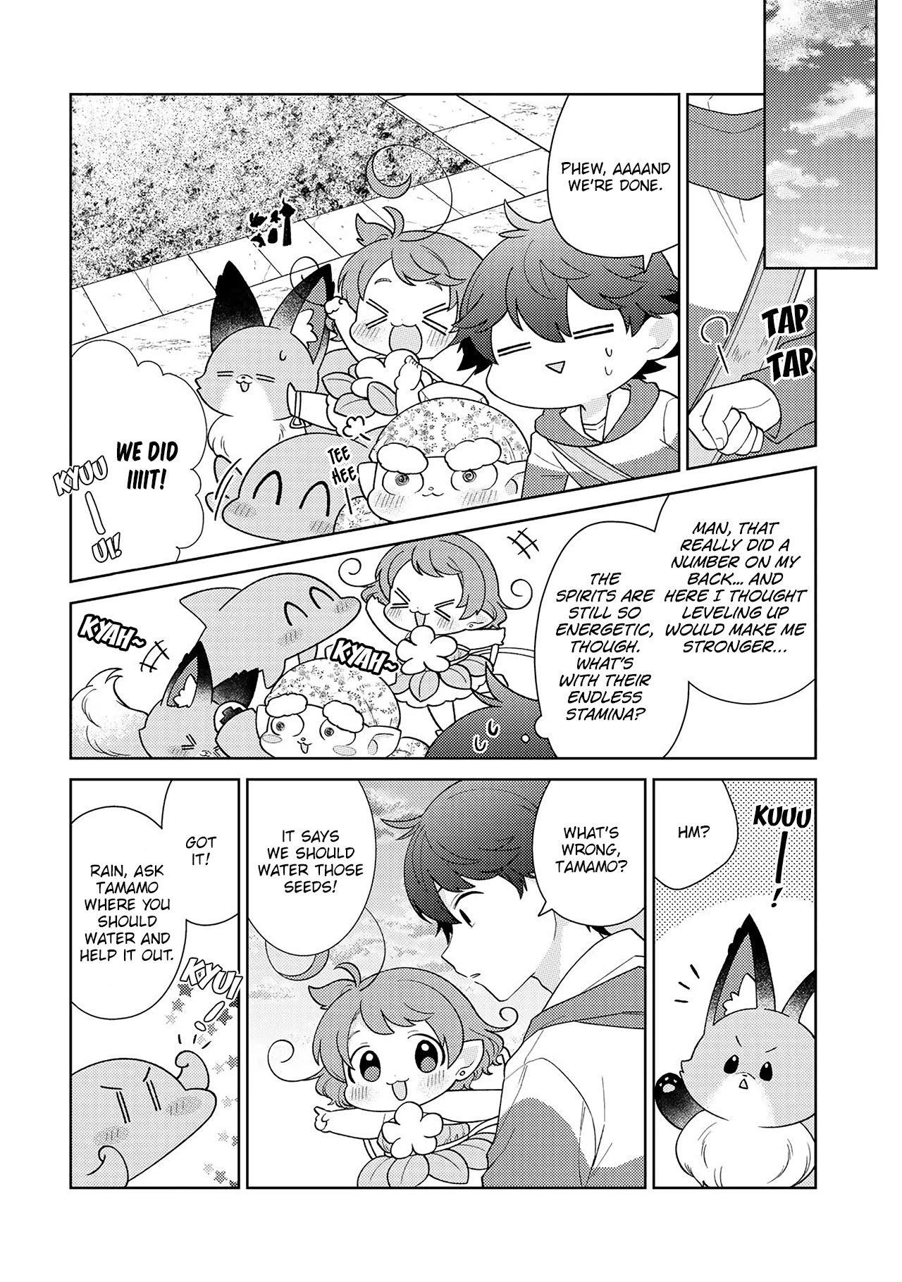 Seirei-tachi no Rakuen to Risou no Isekai Seikatsu chapter 20 page 11