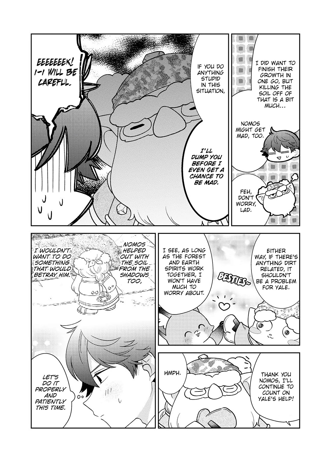 Seirei-tachi no Rakuen to Risou no Isekai Seikatsu chapter 20 page 14