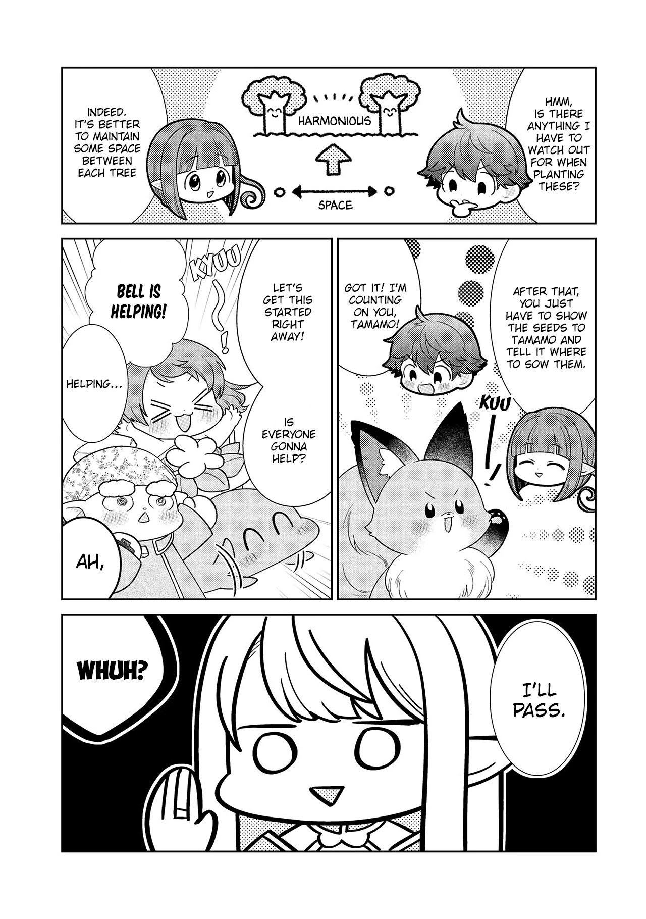 Seirei-tachi no Rakuen to Risou no Isekai Seikatsu chapter 20 page 4