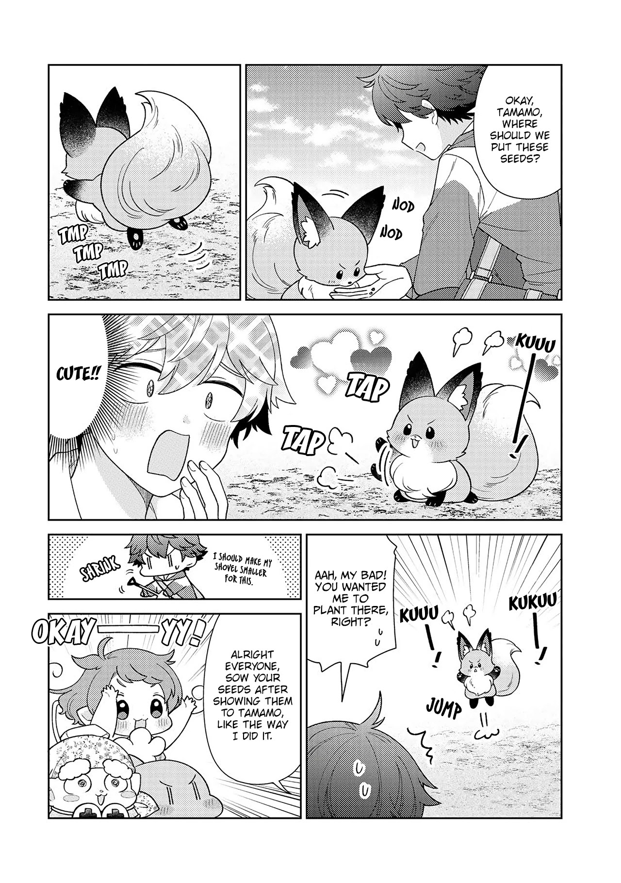 Seirei-tachi no Rakuen to Risou no Isekai Seikatsu chapter 20 page 7