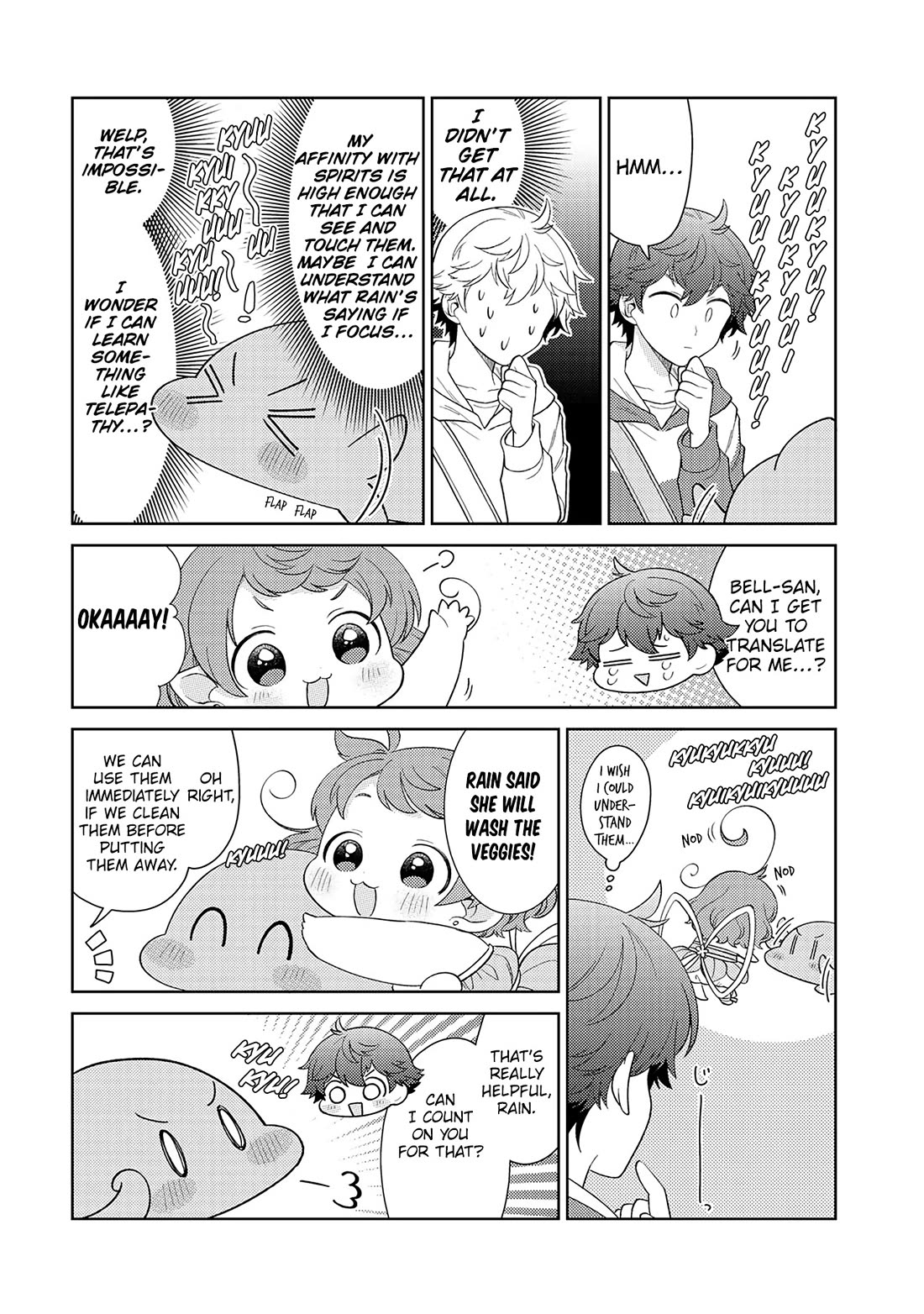 Seirei-tachi no Rakuen to Risou no Isekai Seikatsu chapter 22 page 11