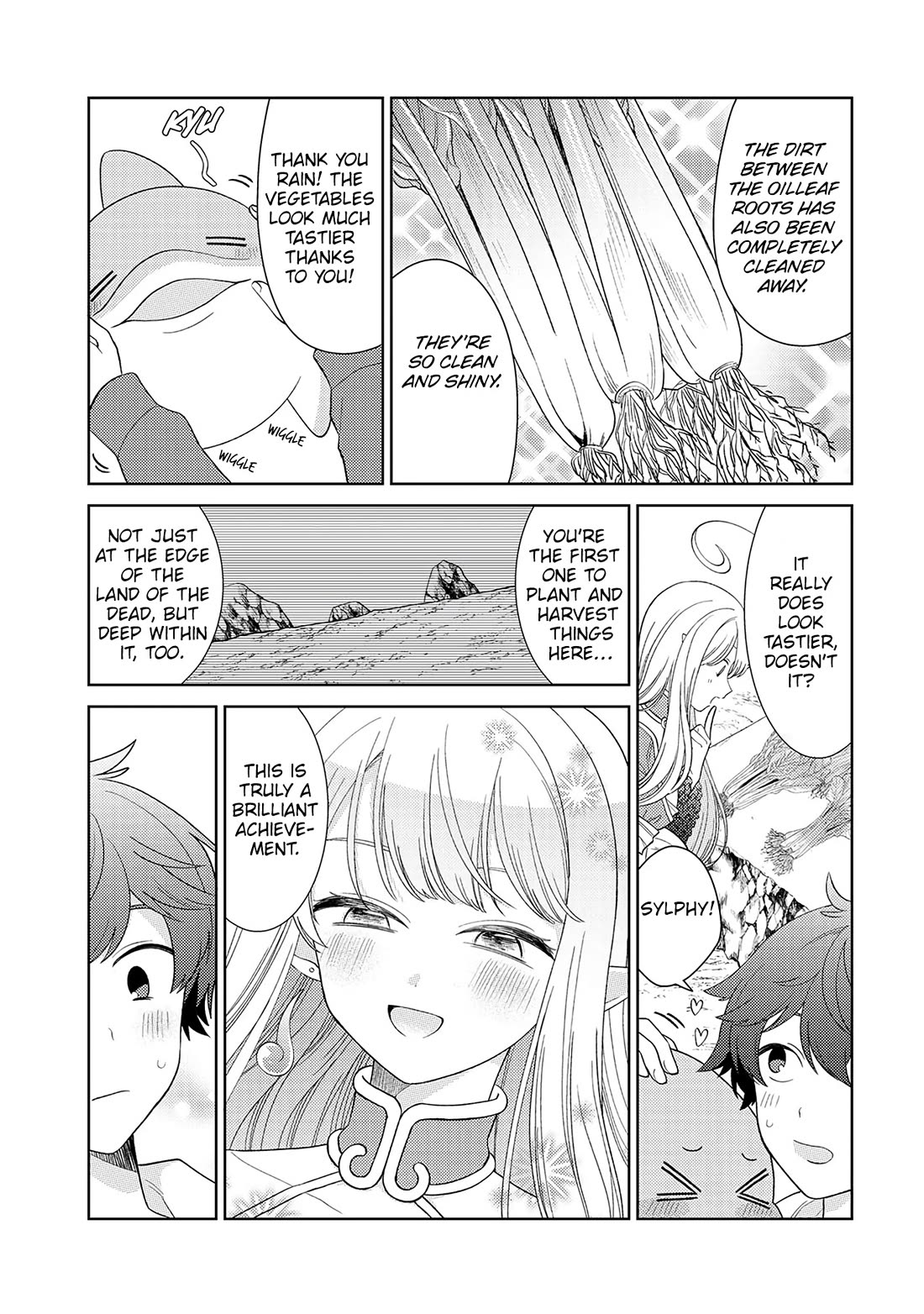 Seirei-tachi no Rakuen to Risou no Isekai Seikatsu chapter 22 page 14